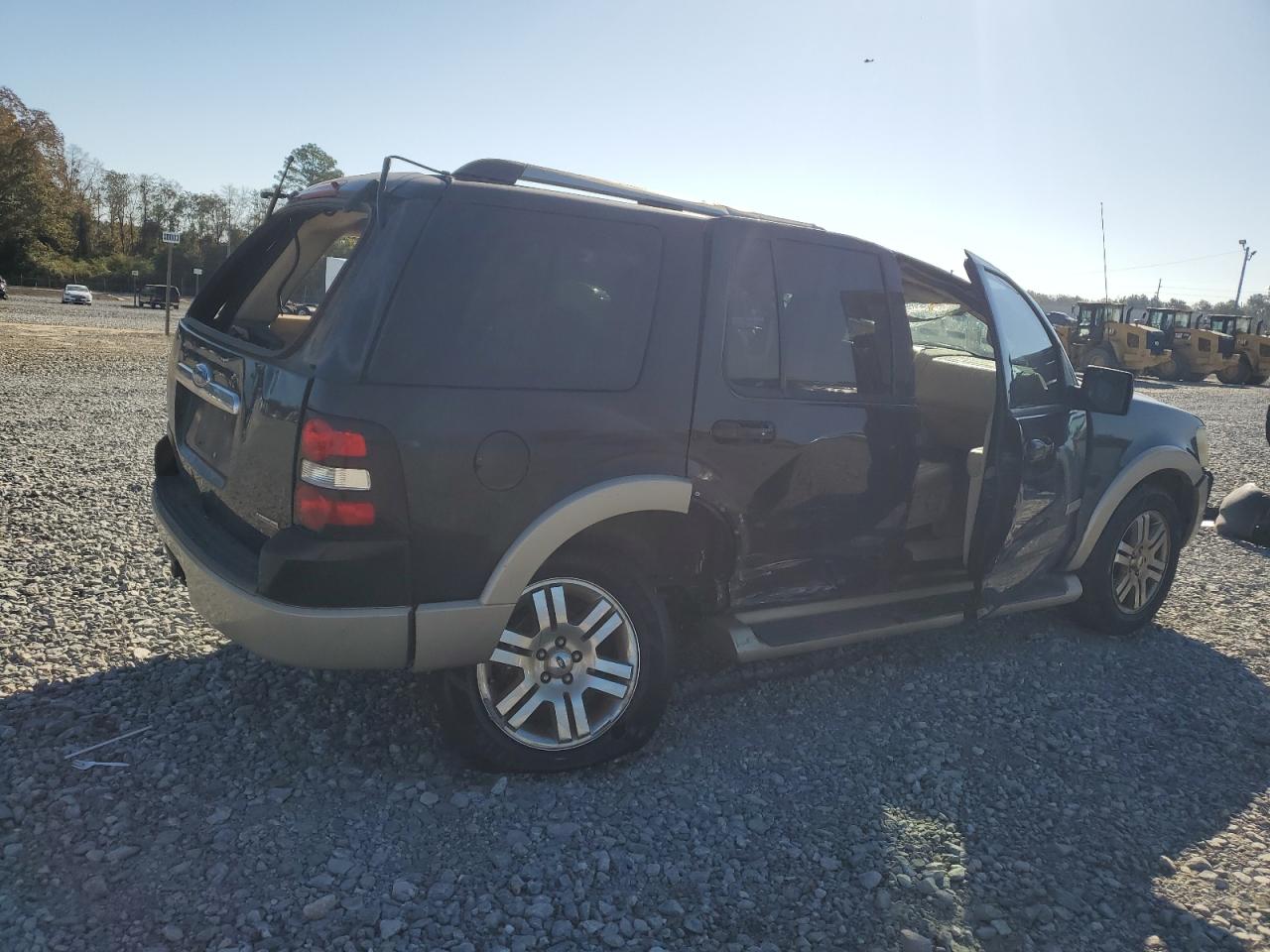 2006 Ford Explorer Eddie Bauer Black vin: 1FMEU64E86UB71613