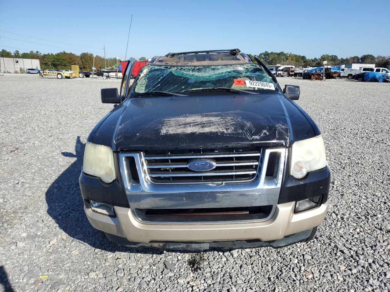 2006 Ford Explorer Eddie Bauer Black vin: 1FMEU64E86UB71613