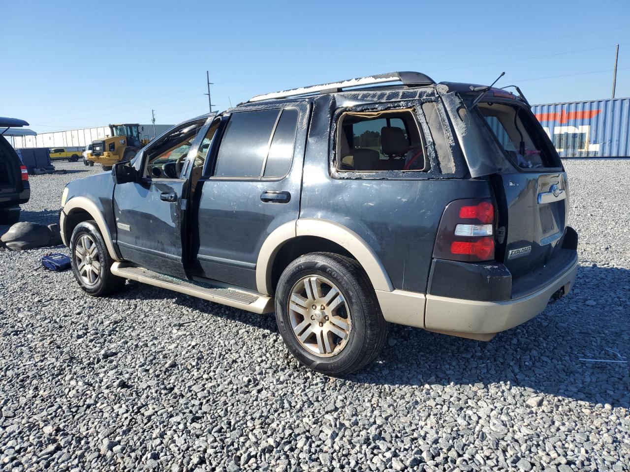 2006 Ford Explorer Eddie Bauer Black vin: 1FMEU64E86UB71613