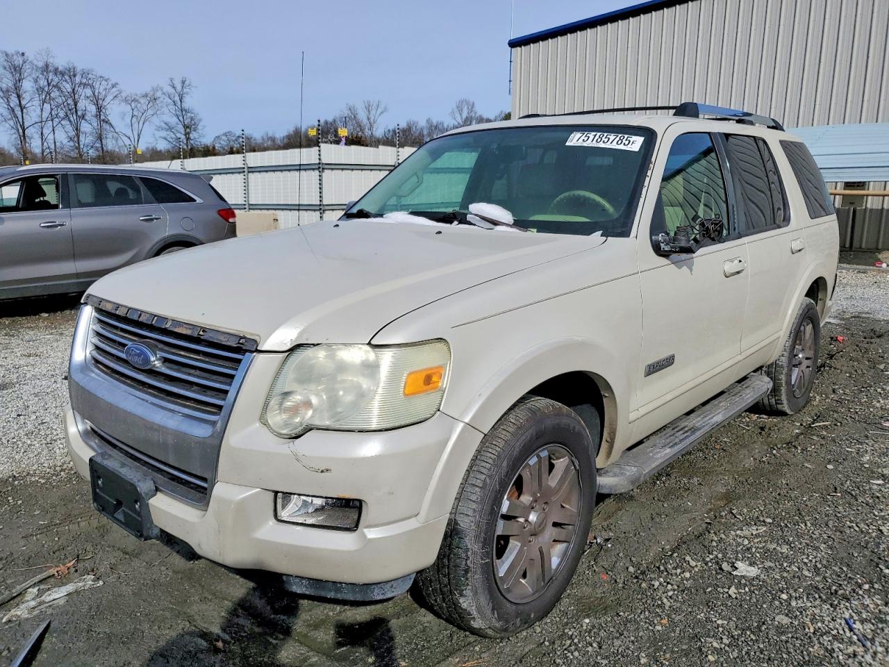 2006 Ford Explorer Limited White vin: 1FMEU65806ZA04254