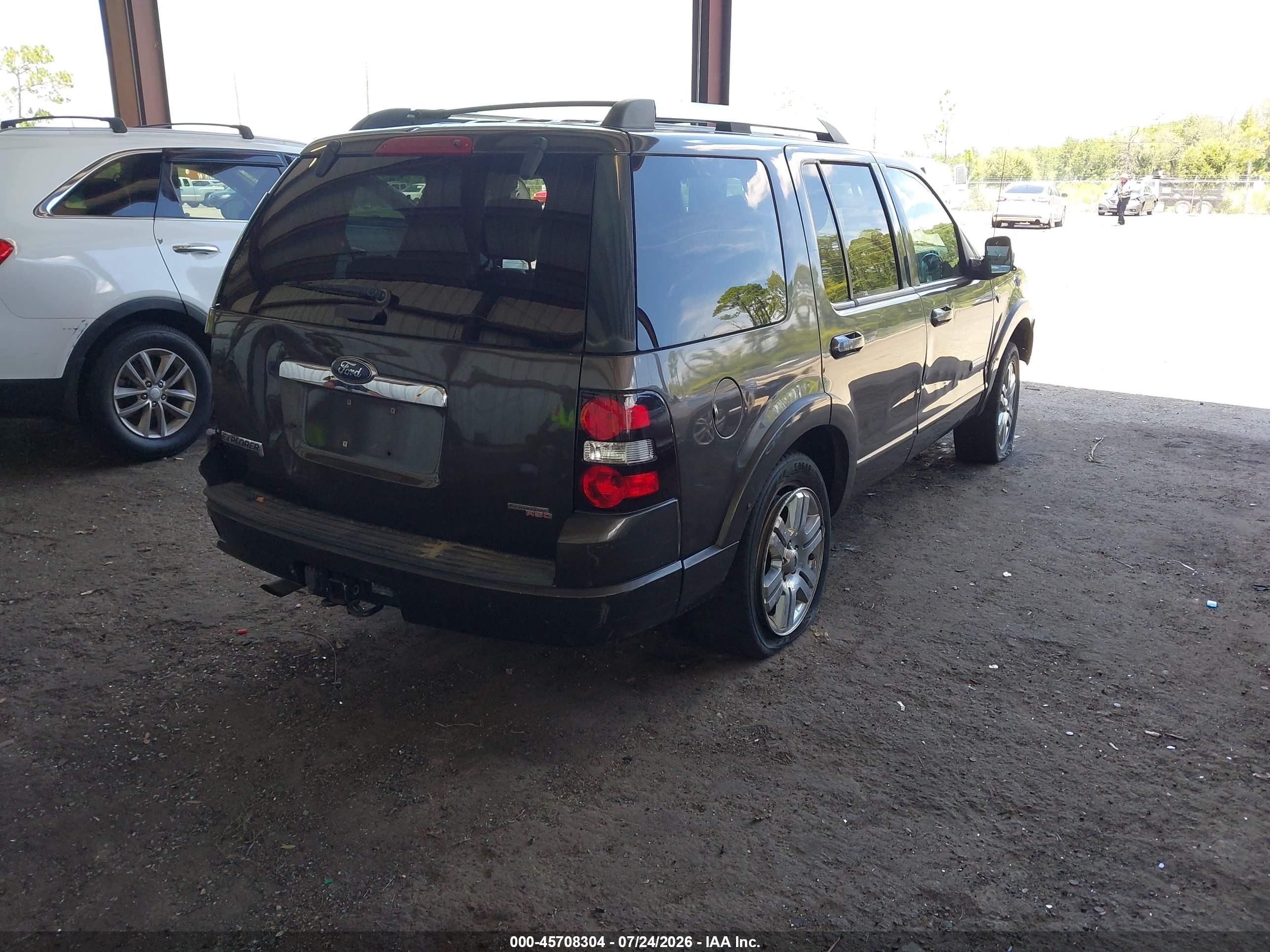 2007 Ford Explorer Limited Brown vin: 1FMEU65887UB79561