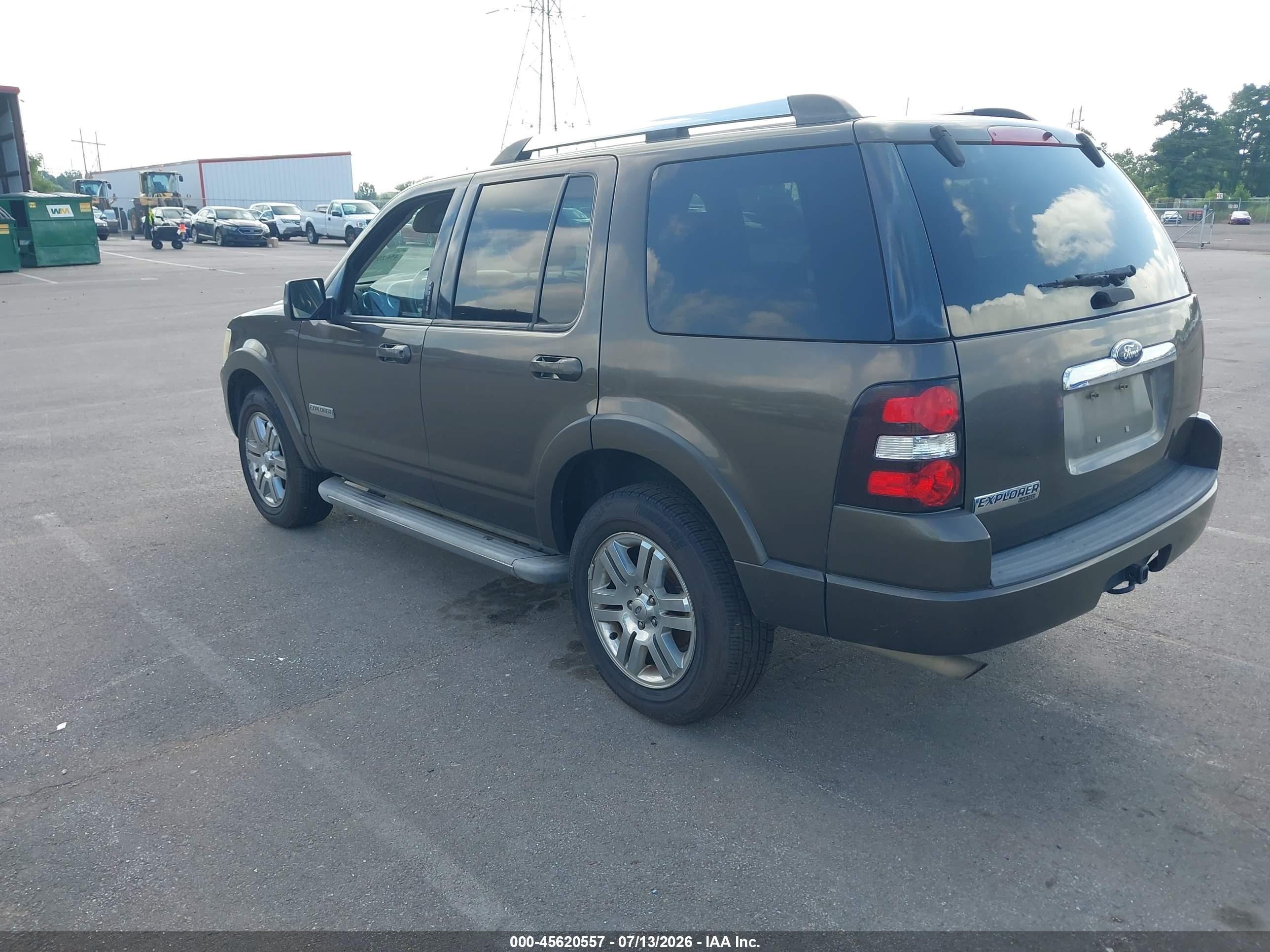 2008 Ford Explorer Limited Brown vin: 1FMEU65E08UA32741