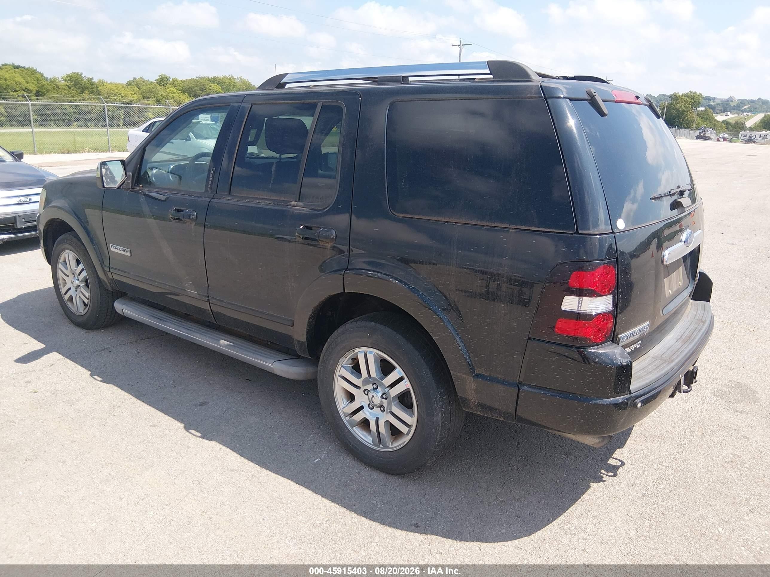 2006 Ford Explorer Limited Black vin: 1FMEU65E16UB62623