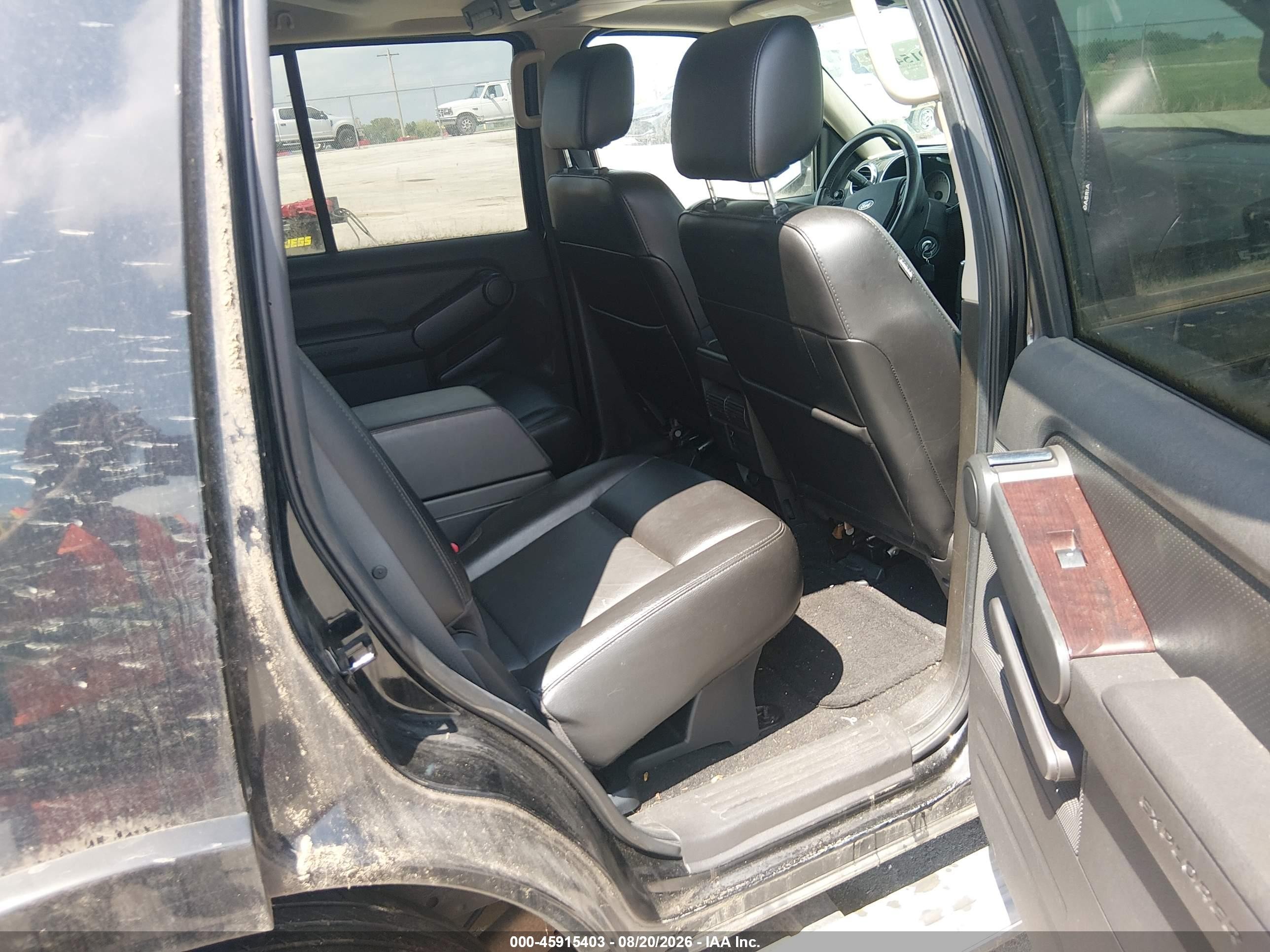 2006 Ford Explorer Limited Black vin: 1FMEU65E16UB62623