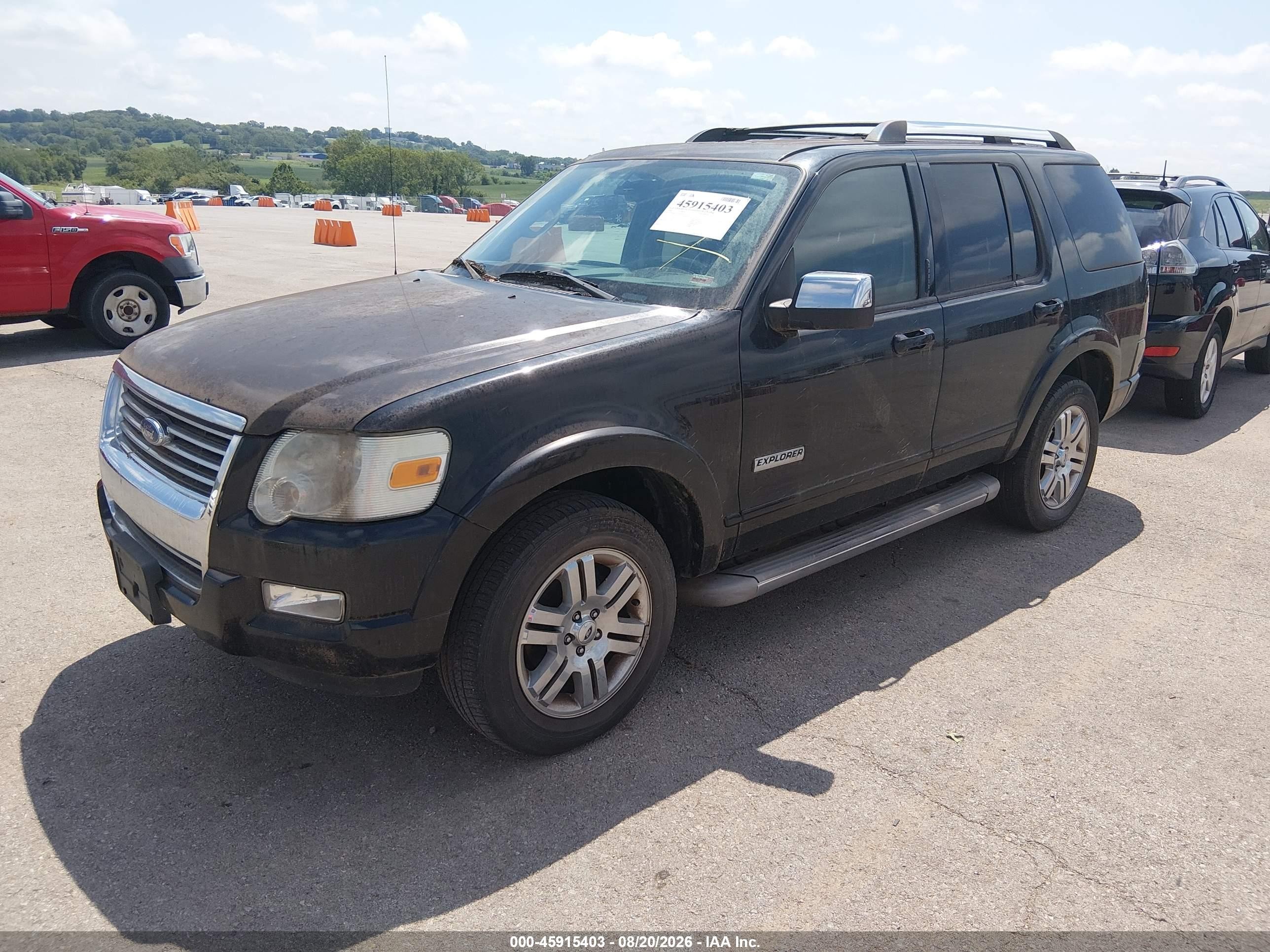 2006 Ford Explorer Limited Black vin: 1FMEU65E16UB62623