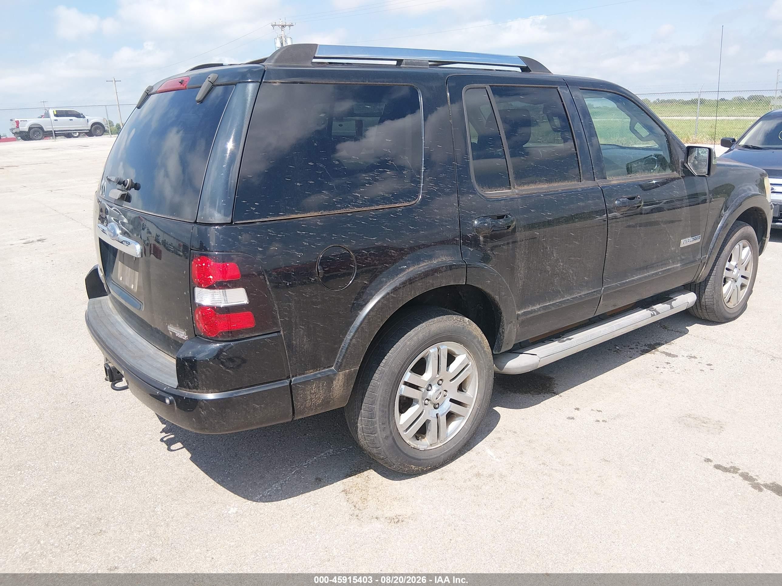 2006 Ford Explorer Limited Black vin: 1FMEU65E16UB62623