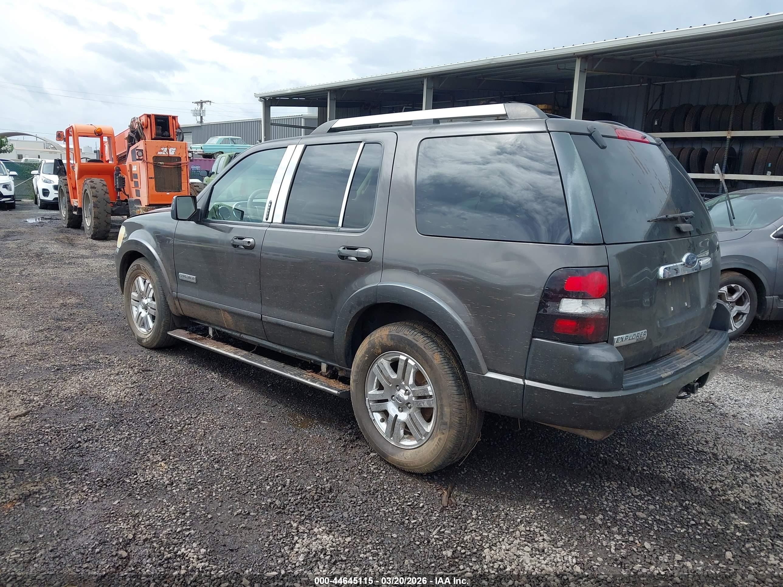 2007 Ford Explorer Limited Brown vin: 1FMEU65E97UB86931
