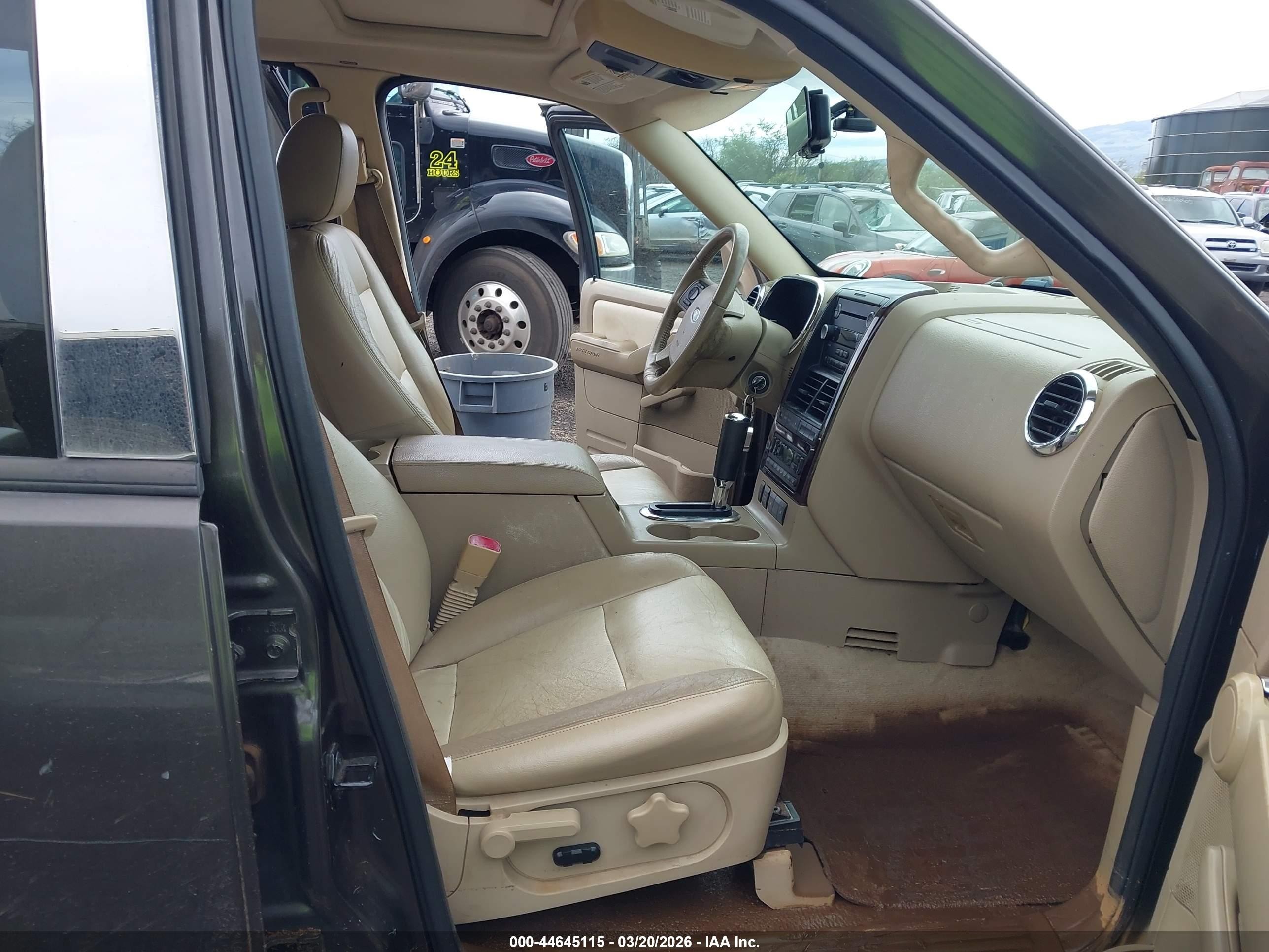 2007 Ford Explorer Limited Brown vin: 1FMEU65E97UB86931