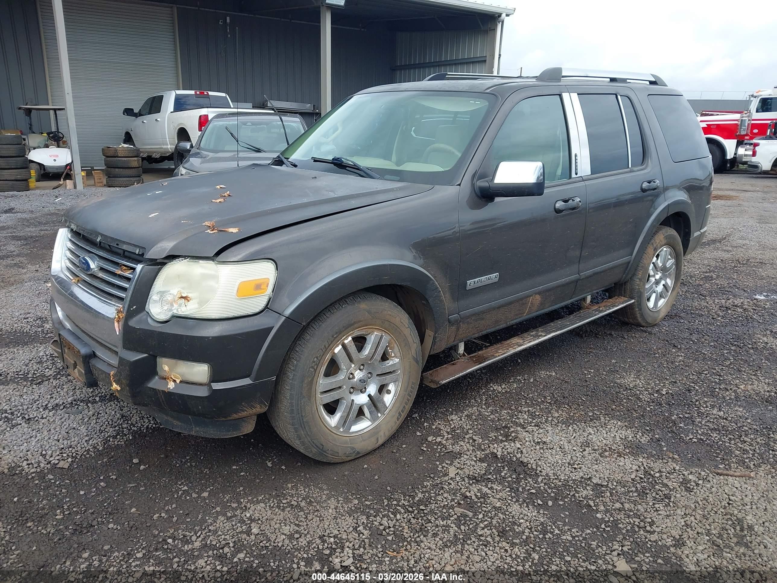 2007 Ford Explorer Limited Brown vin: 1FMEU65E97UB86931