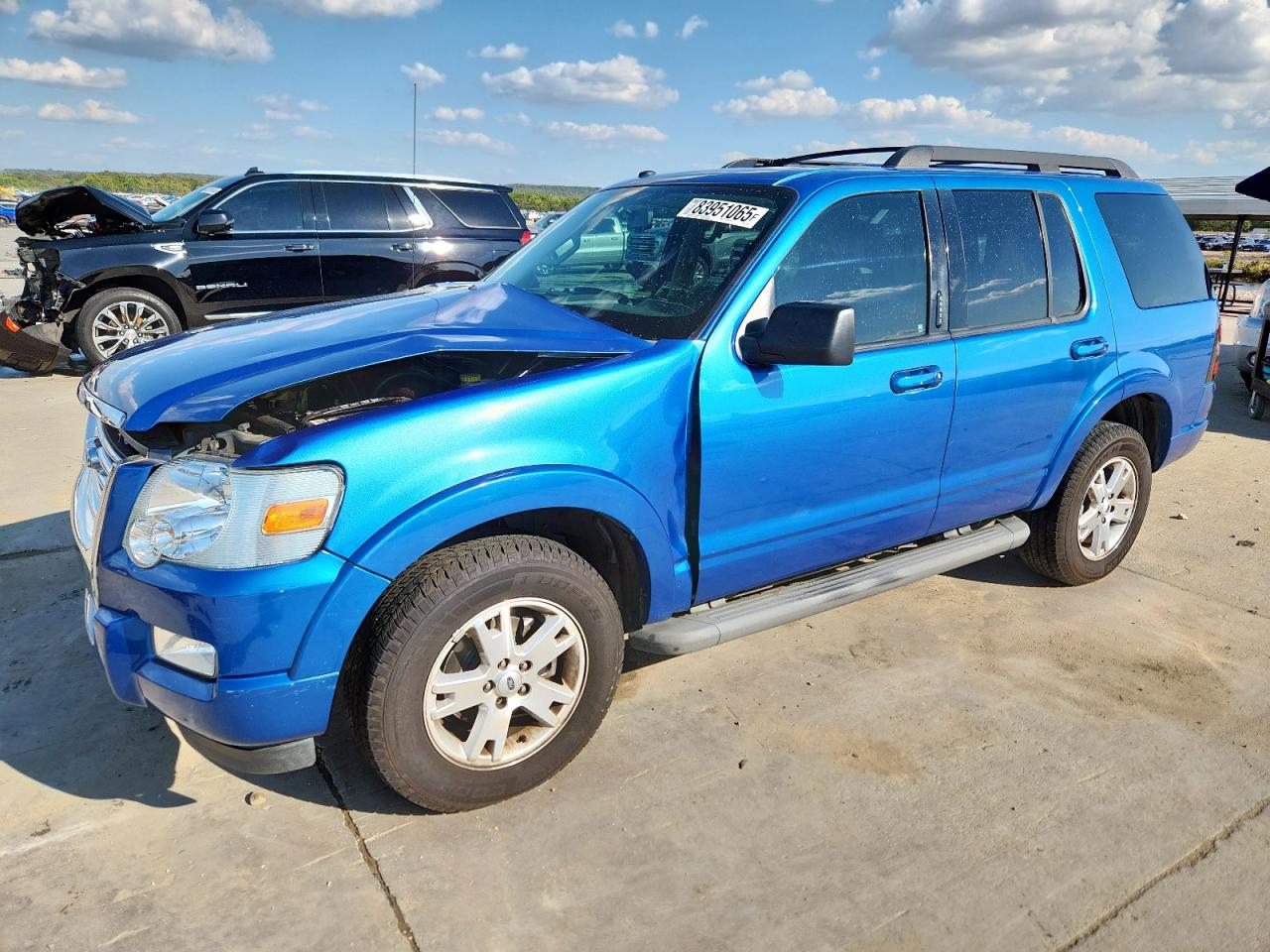 2010 Ford Explorer Xlt Blue vin: 1FMEU6DE1AUA96360