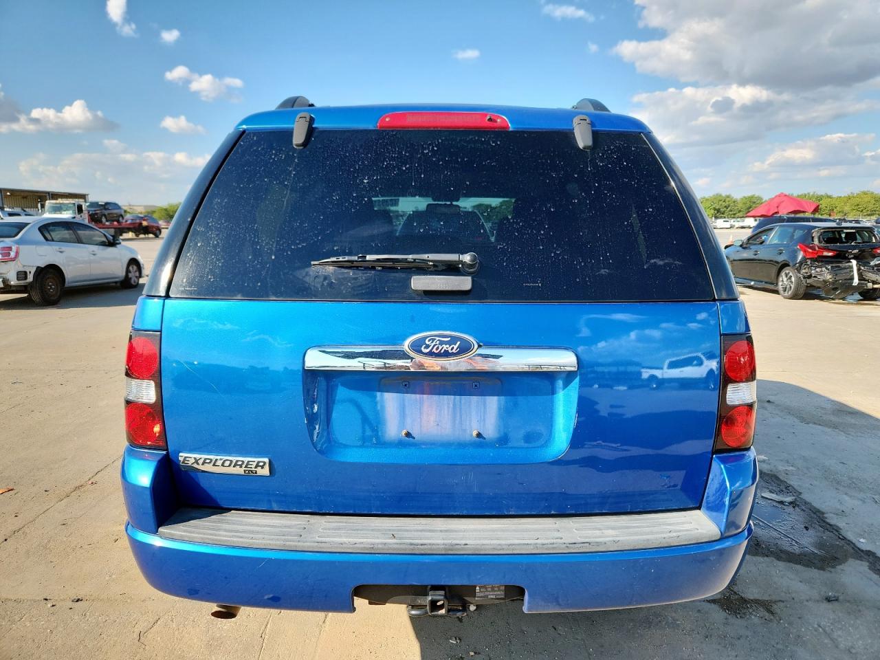 2010 Ford Explorer Xlt Blue vin: 1FMEU6DE1AUA96360