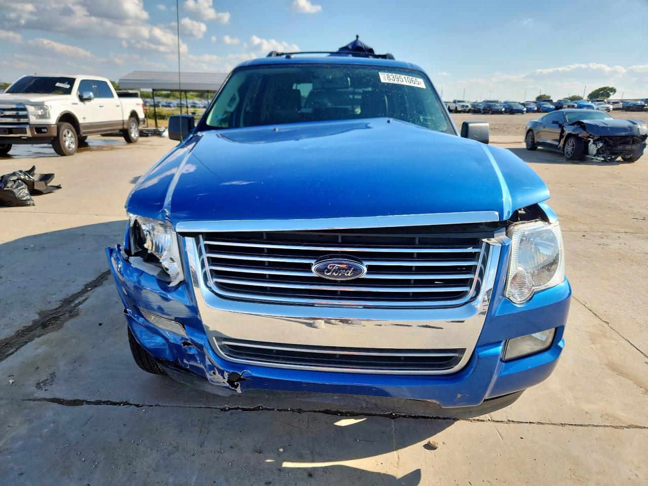 2010 Ford Explorer Xlt Blue vin: 1FMEU6DE1AUA96360