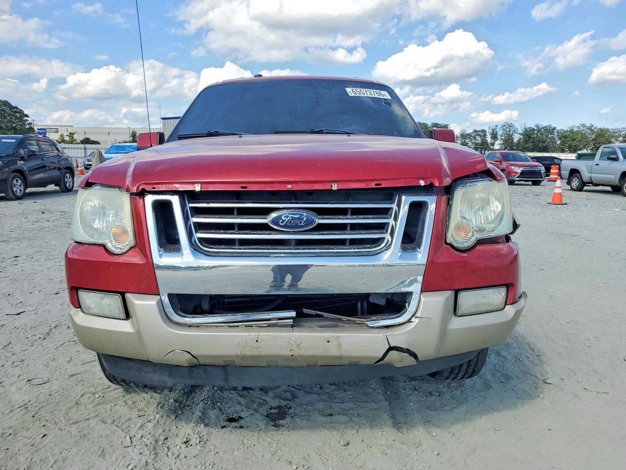 2010 Ford Explorer Eddie Bauer Burgundy vin: 1FMEU6EE0AUA04069