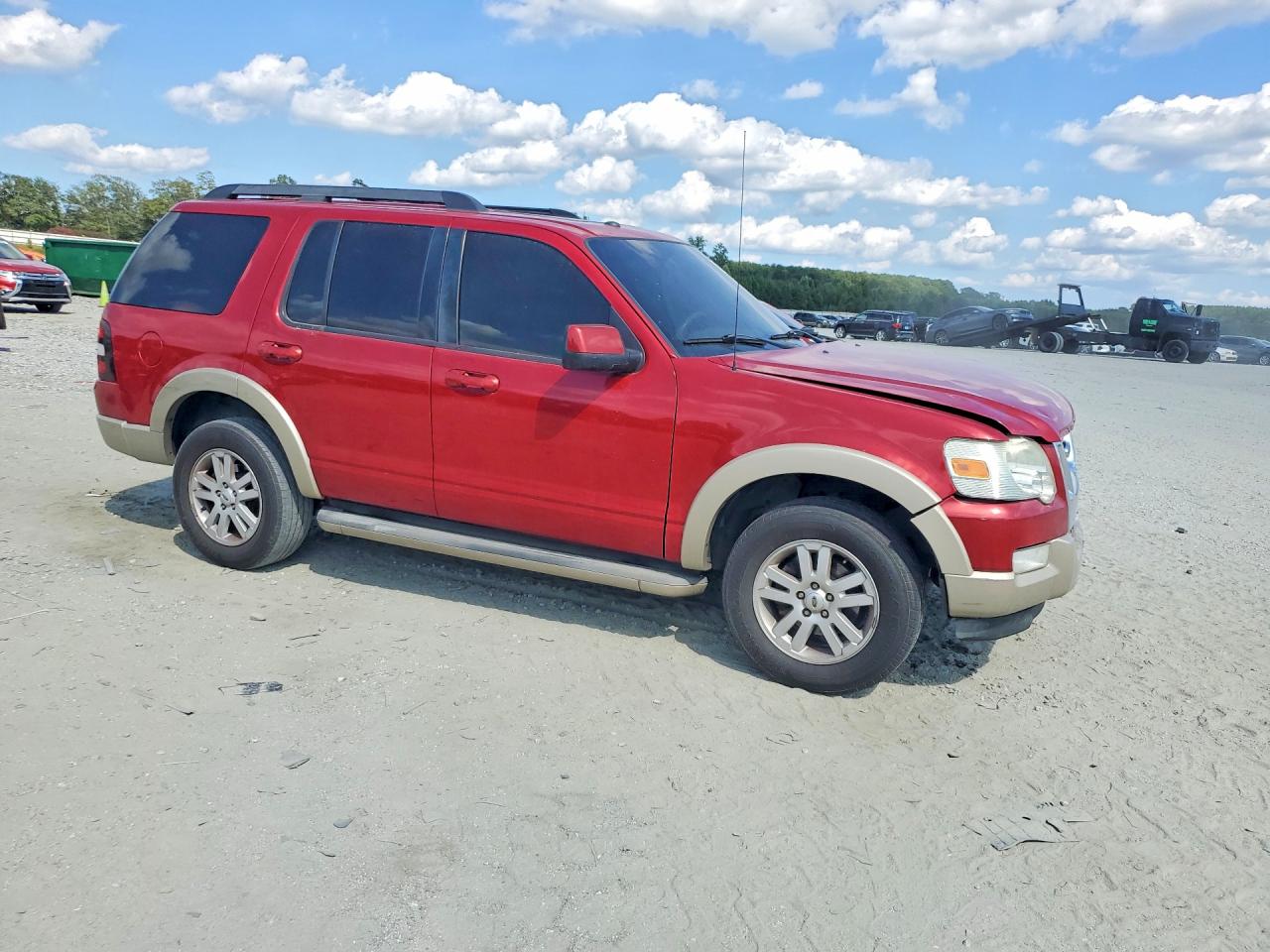 2010 Ford Explorer Eddie Bauer Burgundy vin: 1FMEU6EE0AUA04069
