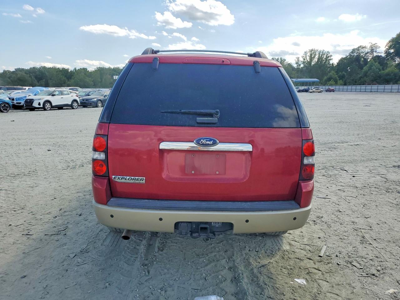 2010 Ford Explorer Eddie Bauer Burgundy vin: 1FMEU6EE0AUA04069