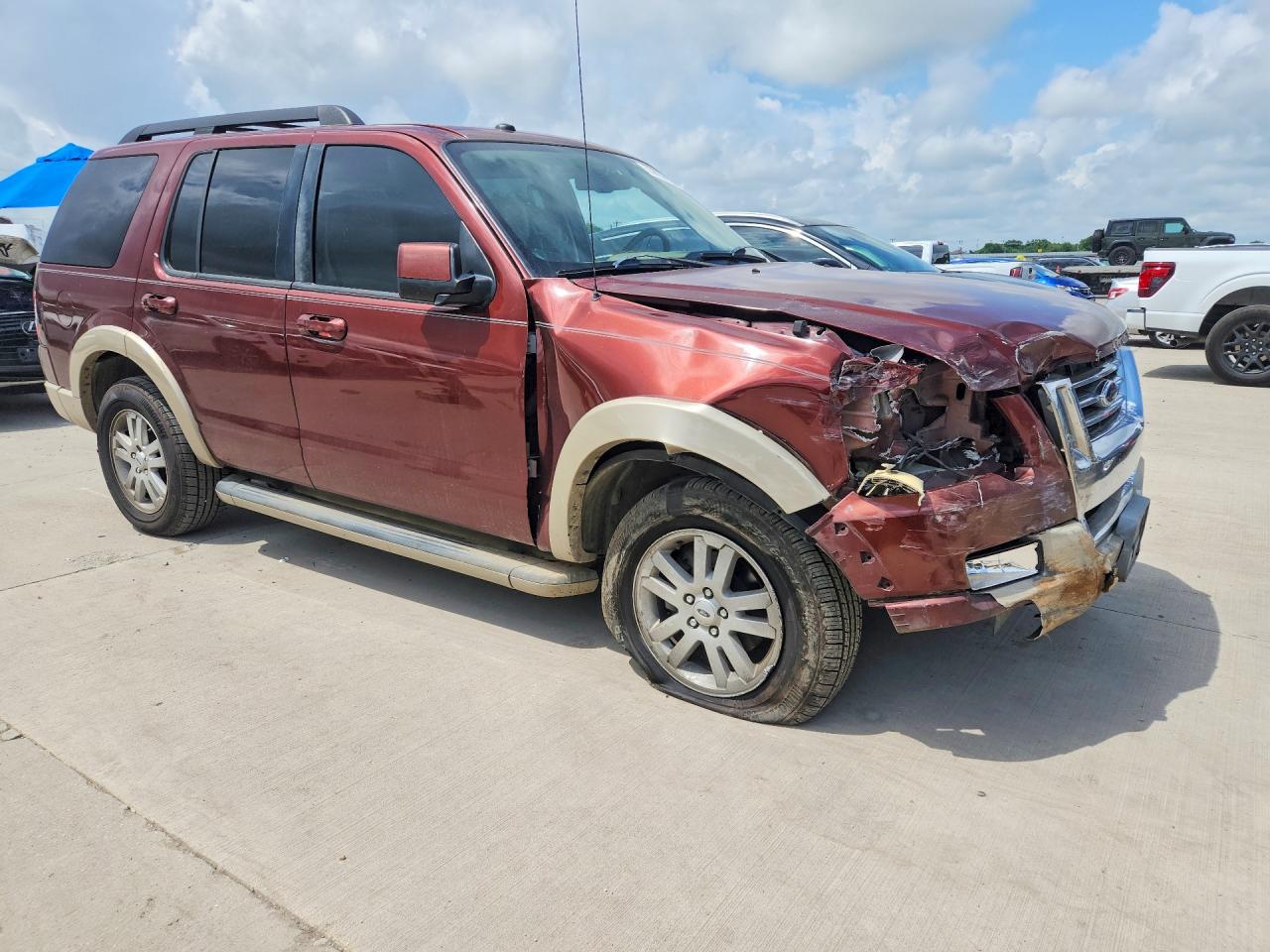 2010 Ford Explorer Eddie Bauer Red vin: 1FMEU6EE4AUA99526