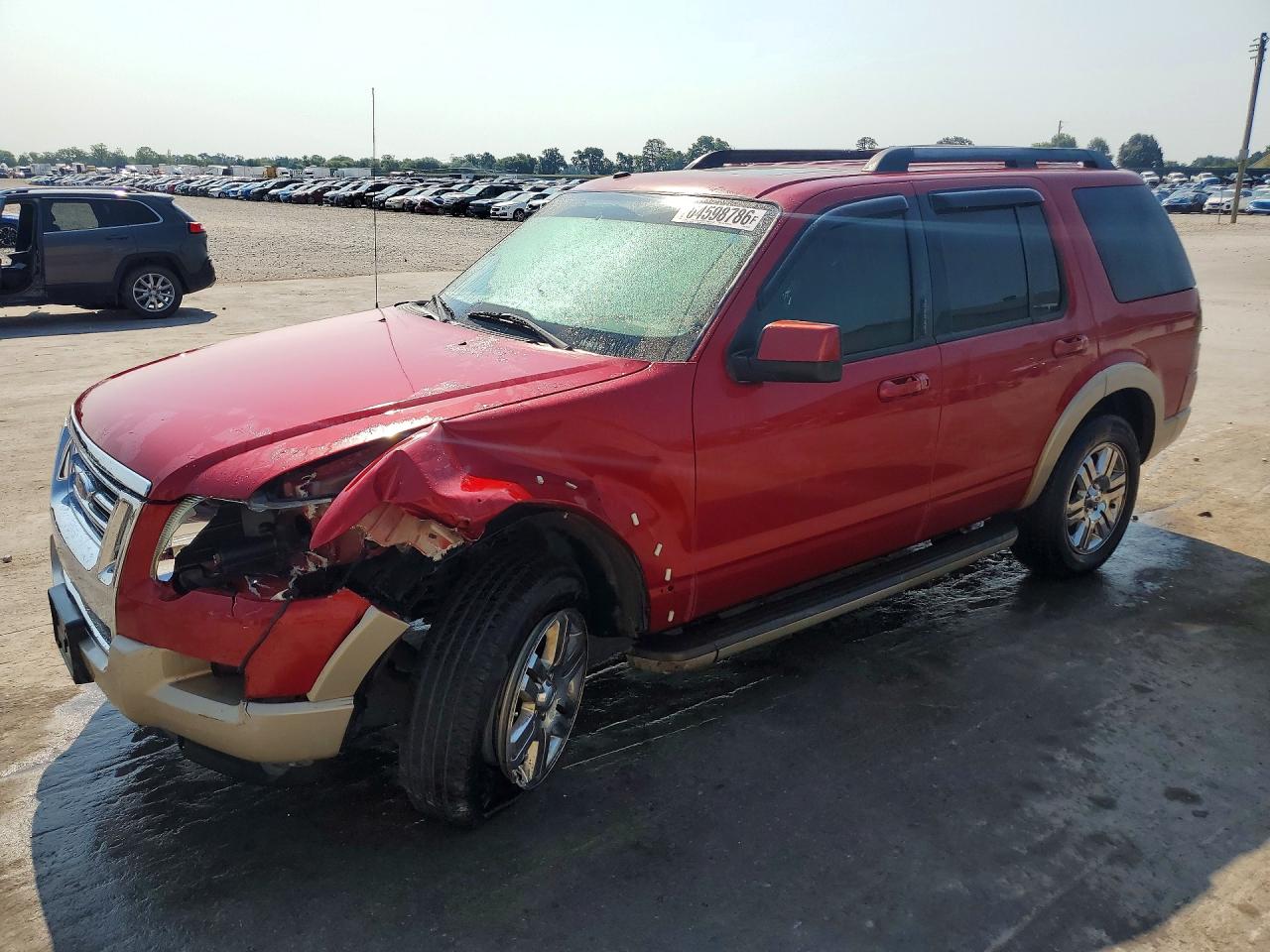 2010 Ford Explorer Eddie Bauer Red vin: 1FMEU6EE5AUA15410