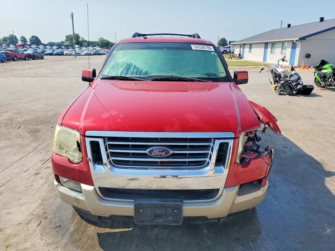 2010 Ford Explorer Eddie Bauer Красный vin: 1FMEU6EE5AUA15410