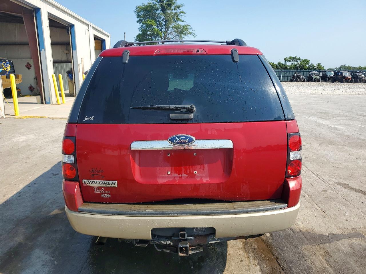 2010 Ford Explorer Eddie Bauer Красный vin: 1FMEU6EE5AUA15410