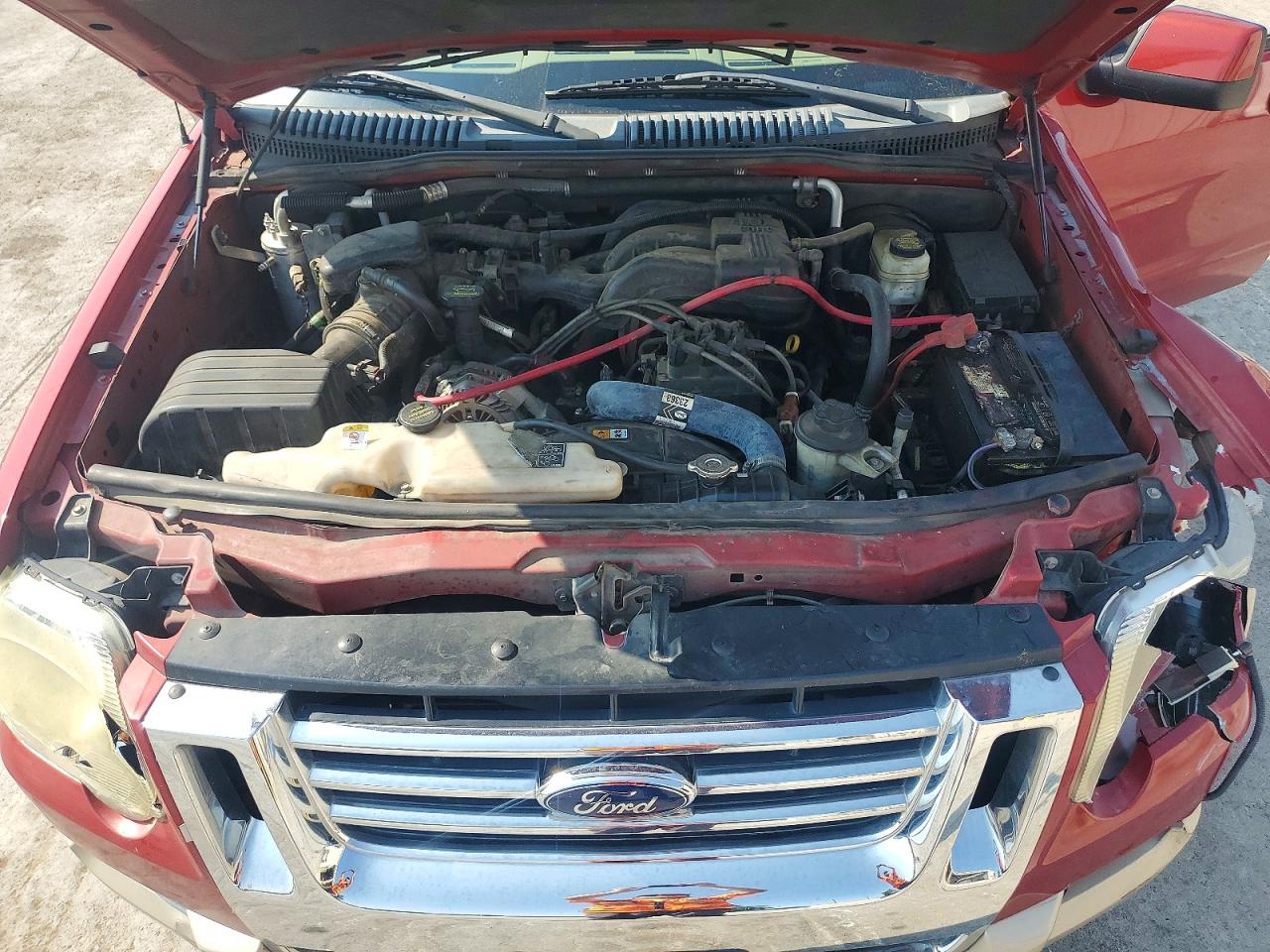 2010 Ford Explorer Eddie Bauer Красный vin: 1FMEU6EE5AUA15410