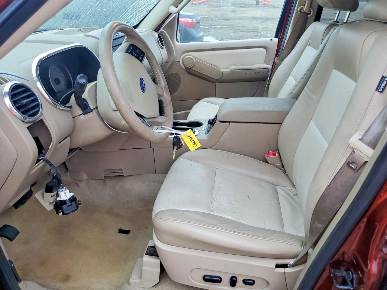 2010 Ford Explorer Eddie Bauer Maroon vin: 1FMEU6EE8AUA17006