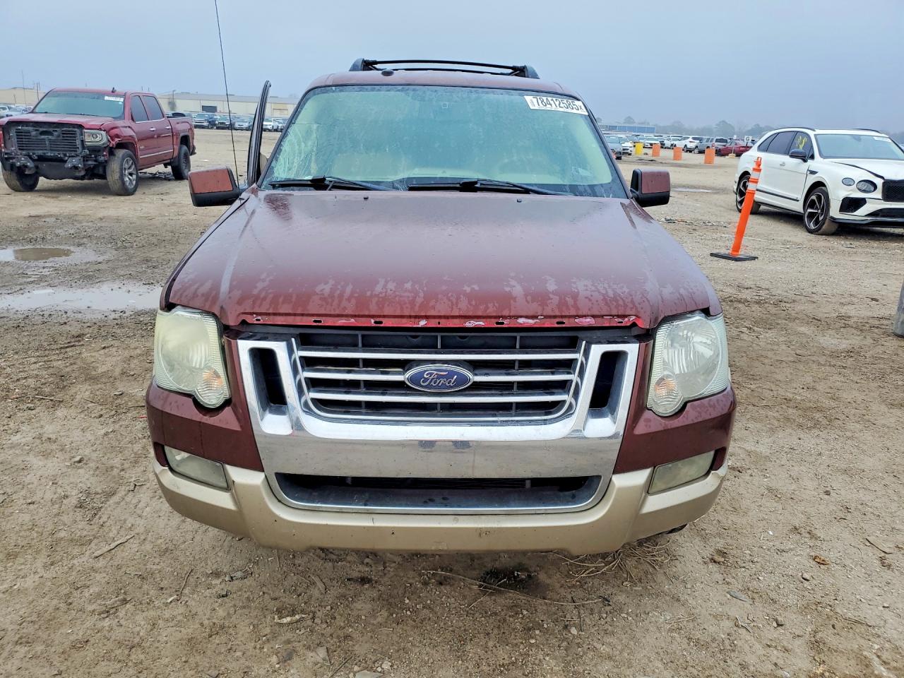 2010 Ford Explorer Eddie Bauer Maroon vin: 1FMEU6EE8AUA17006