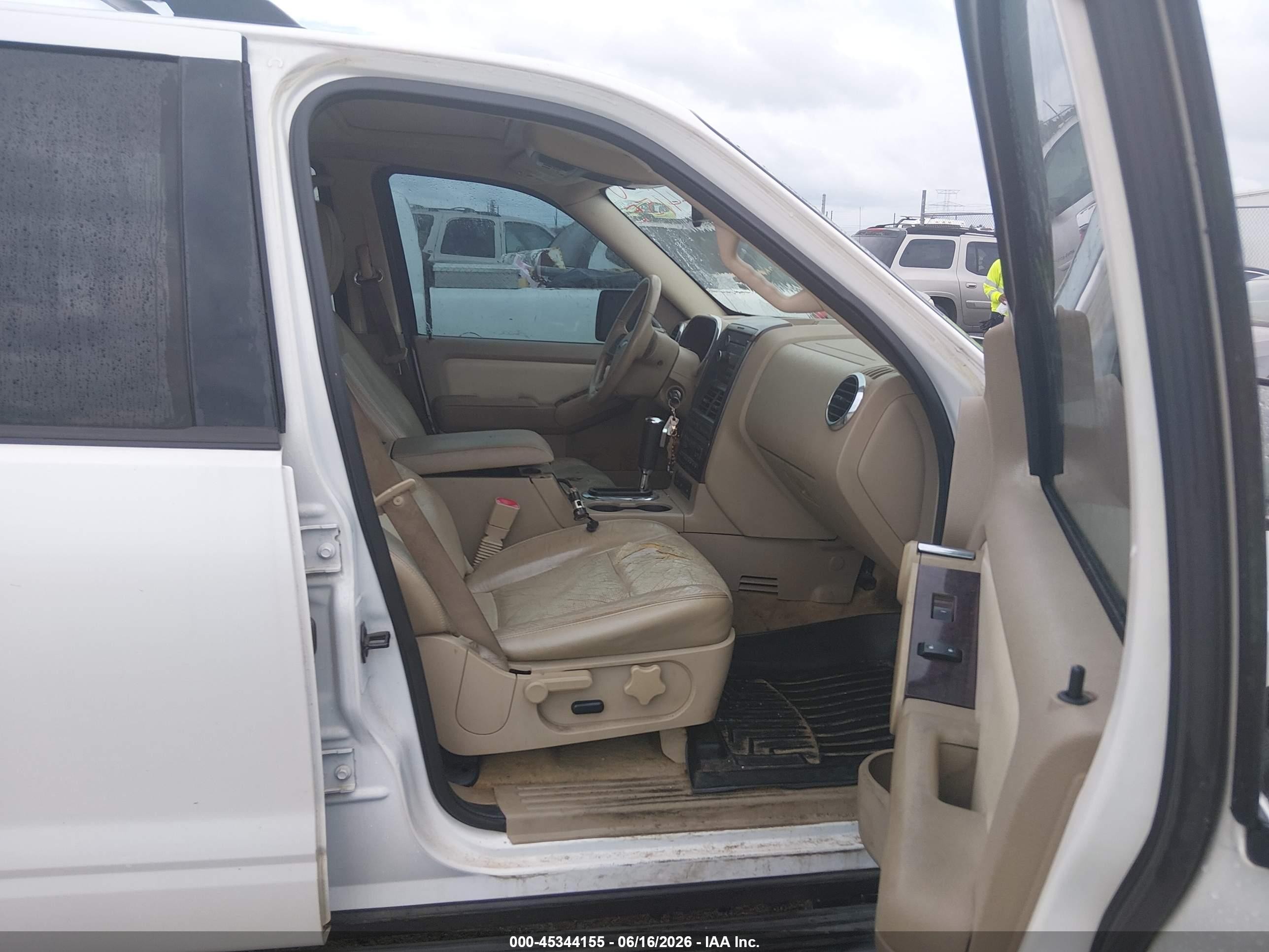 2010 Ford Explorer Limited White vin: 1FMEU6FEXAUA31729