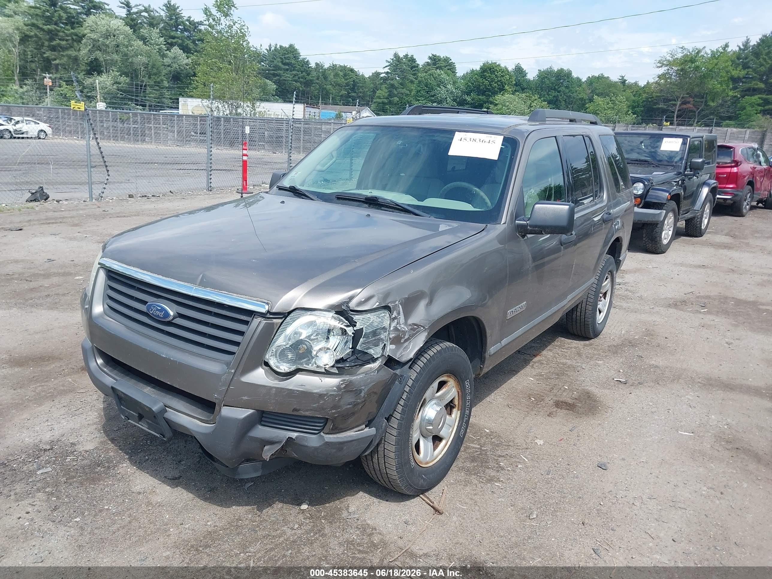 2006 Ford Explorer Xls Brown vin: 1FMEU72E16UB07759