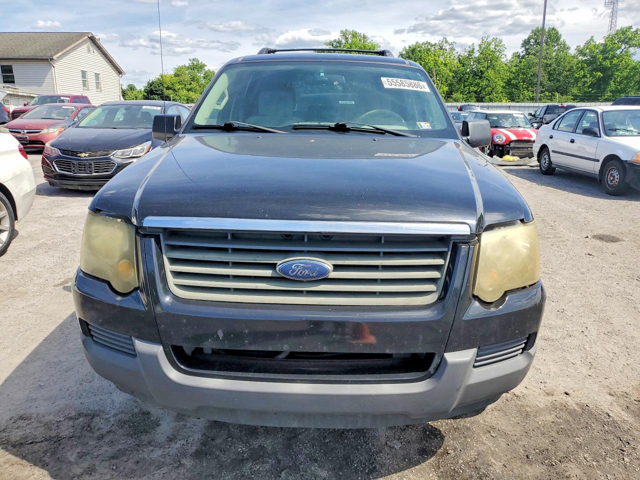 2006 Ford Explorer Xls Black vin: 1FMEU72E16UB40924