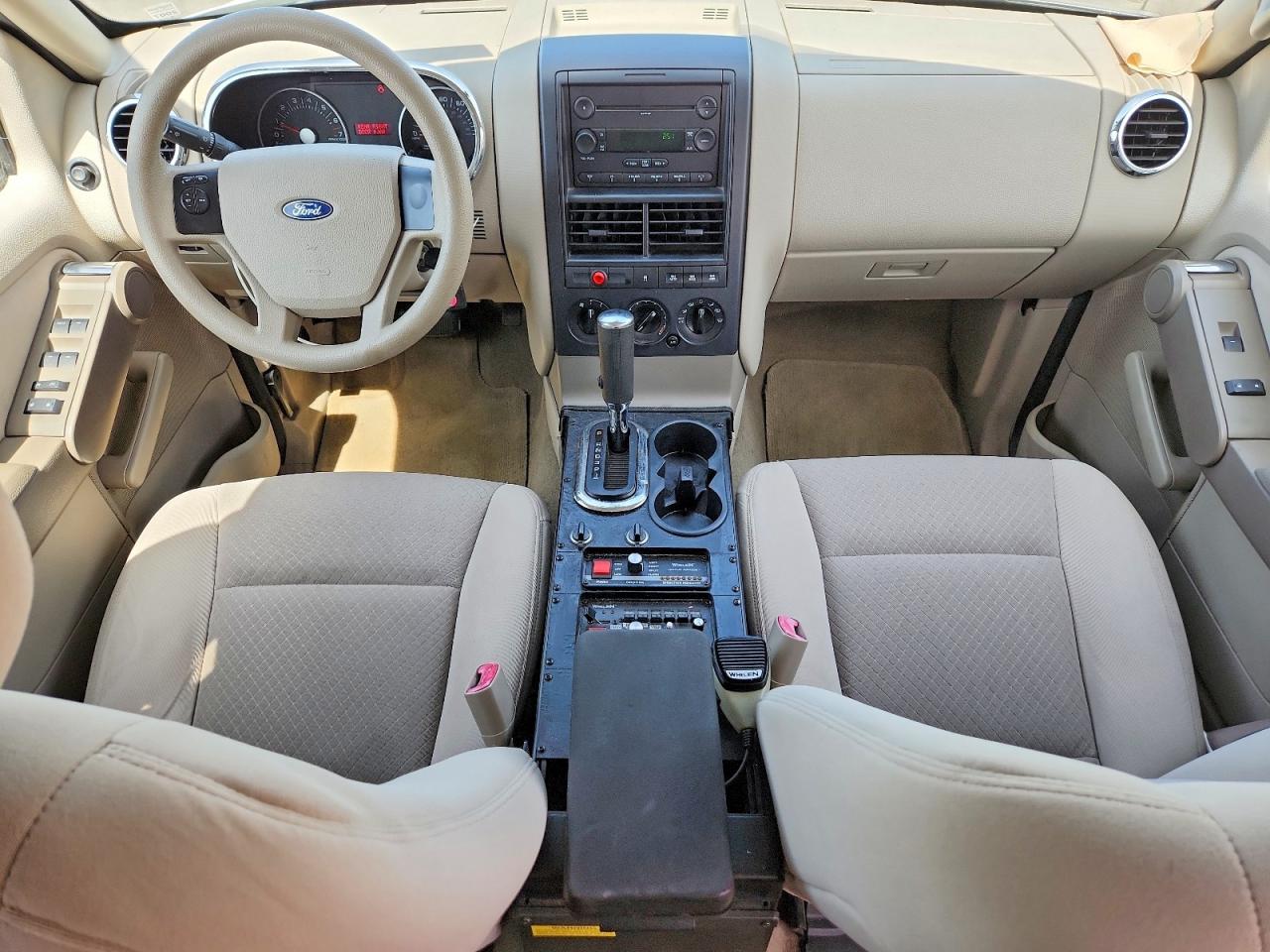 2006 Ford Explorer Xls White vin: 1FMEU72E16UB74636