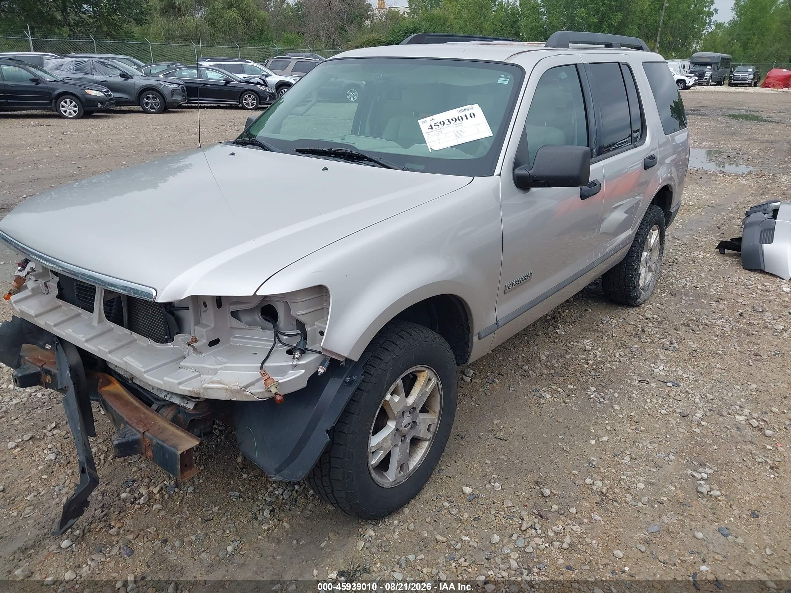 2006 Ford Explorer Xls Champagne vin: 1FMEU72E26UB08595