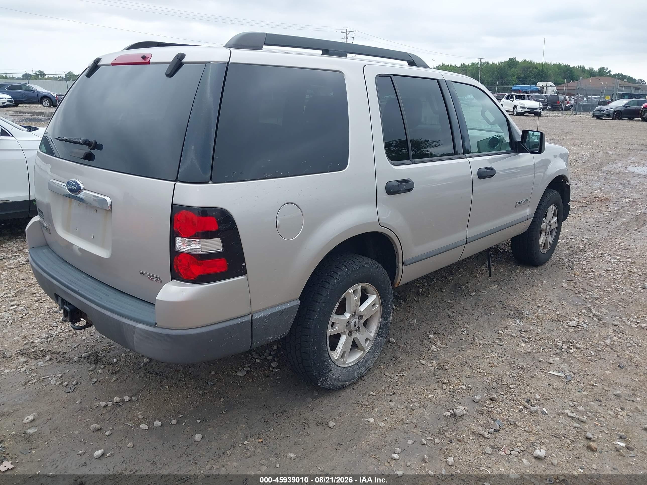 2006 Ford Explorer Xls Champagne vin: 1FMEU72E26UB08595