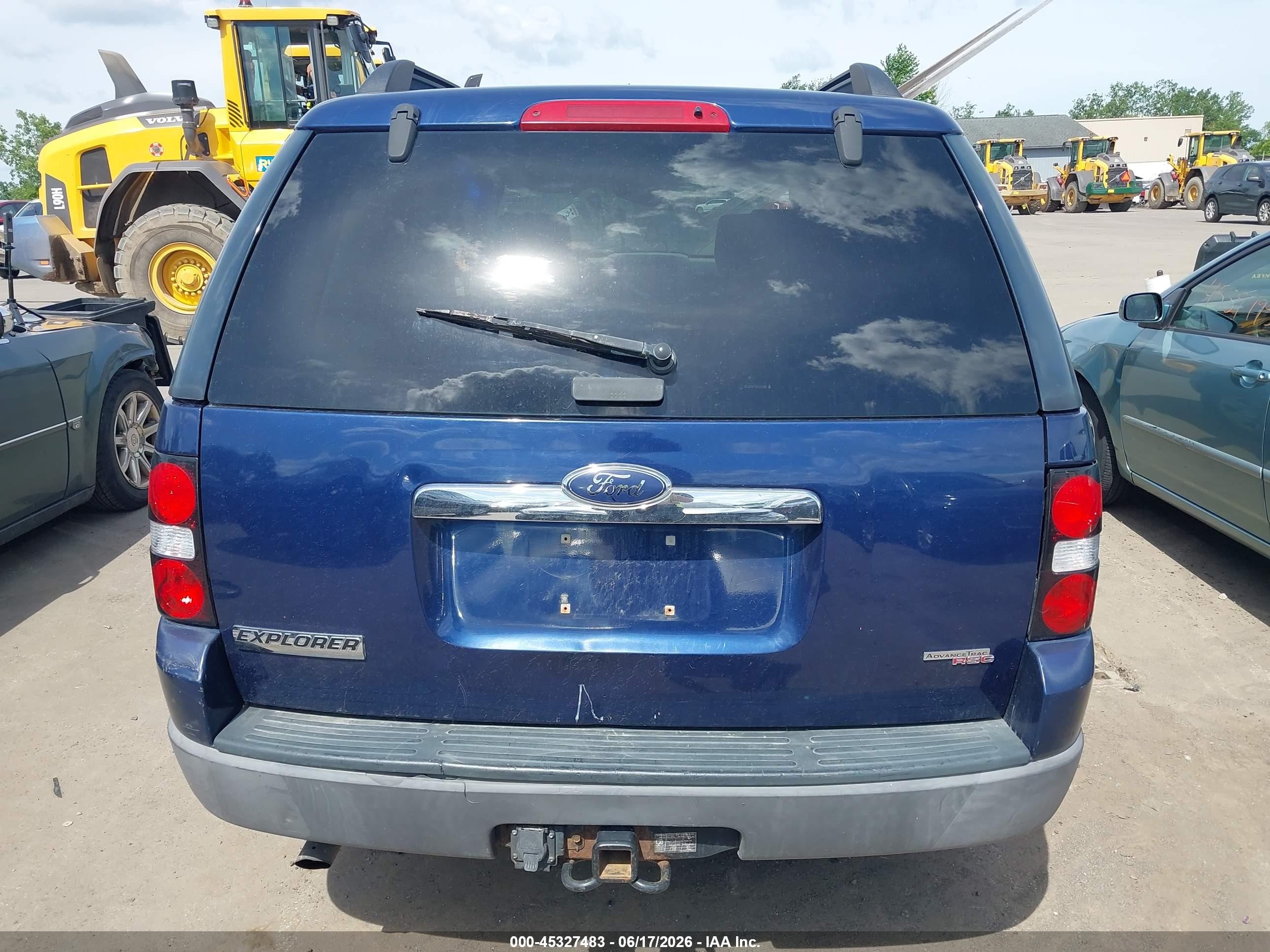 2006 Ford Explorer Xls Blue vin: 1FMEU72E26UB31715