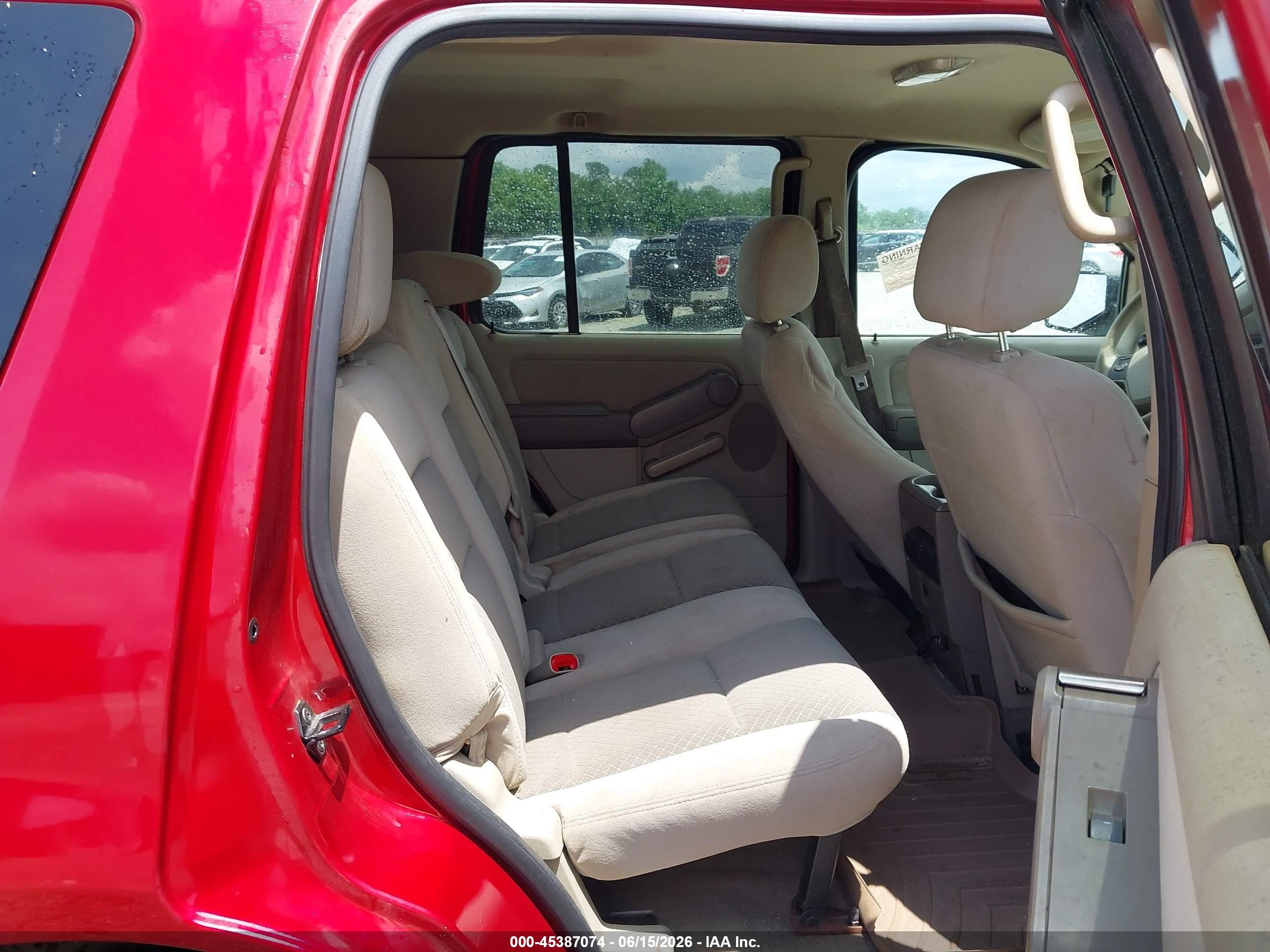 2006 Ford Explorer Xls Red vin: 1FMEU72E56UB63381