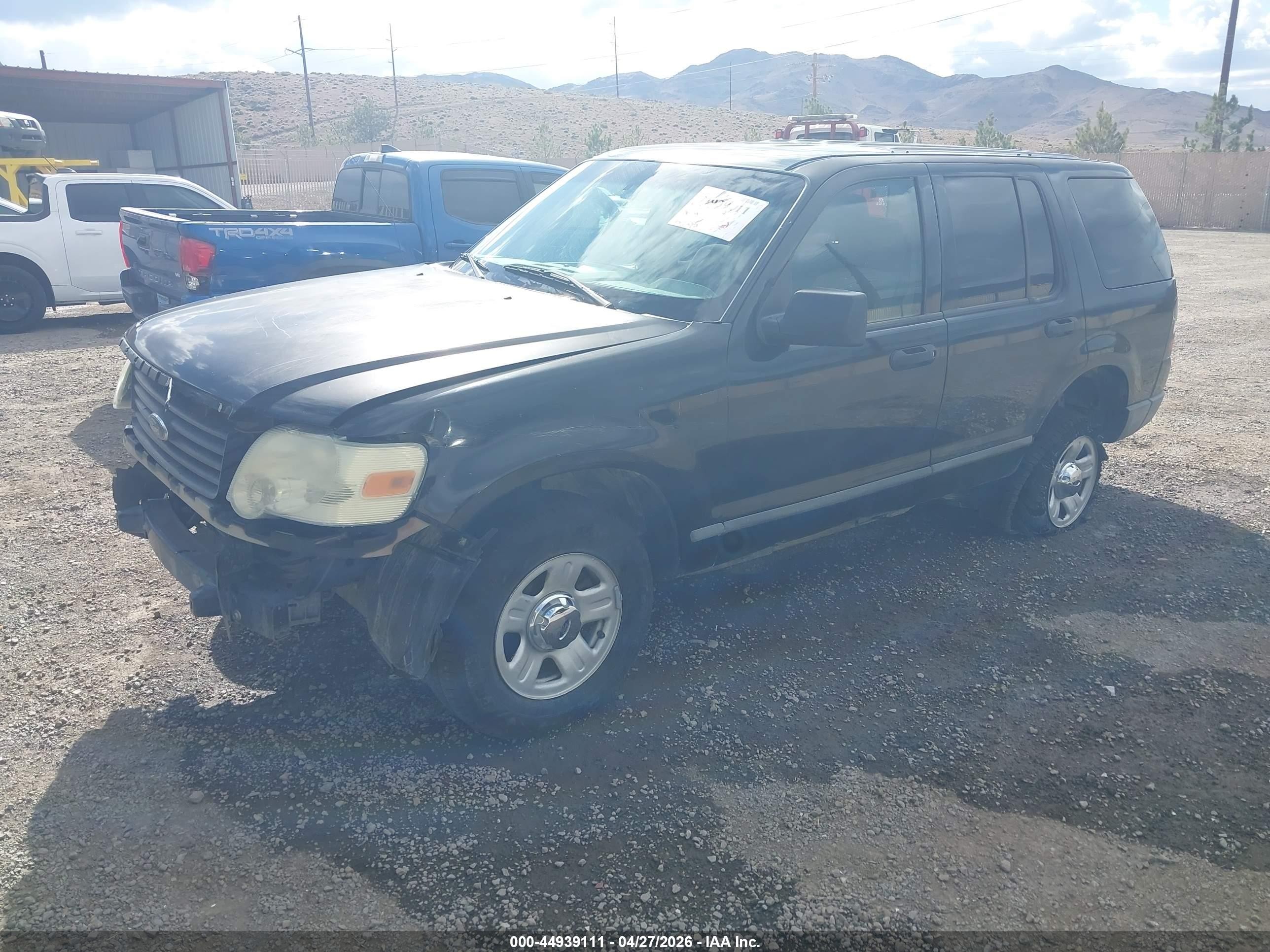 2006 Ford Explorer Xls Black vin: 1FMEU72EX6UB38234