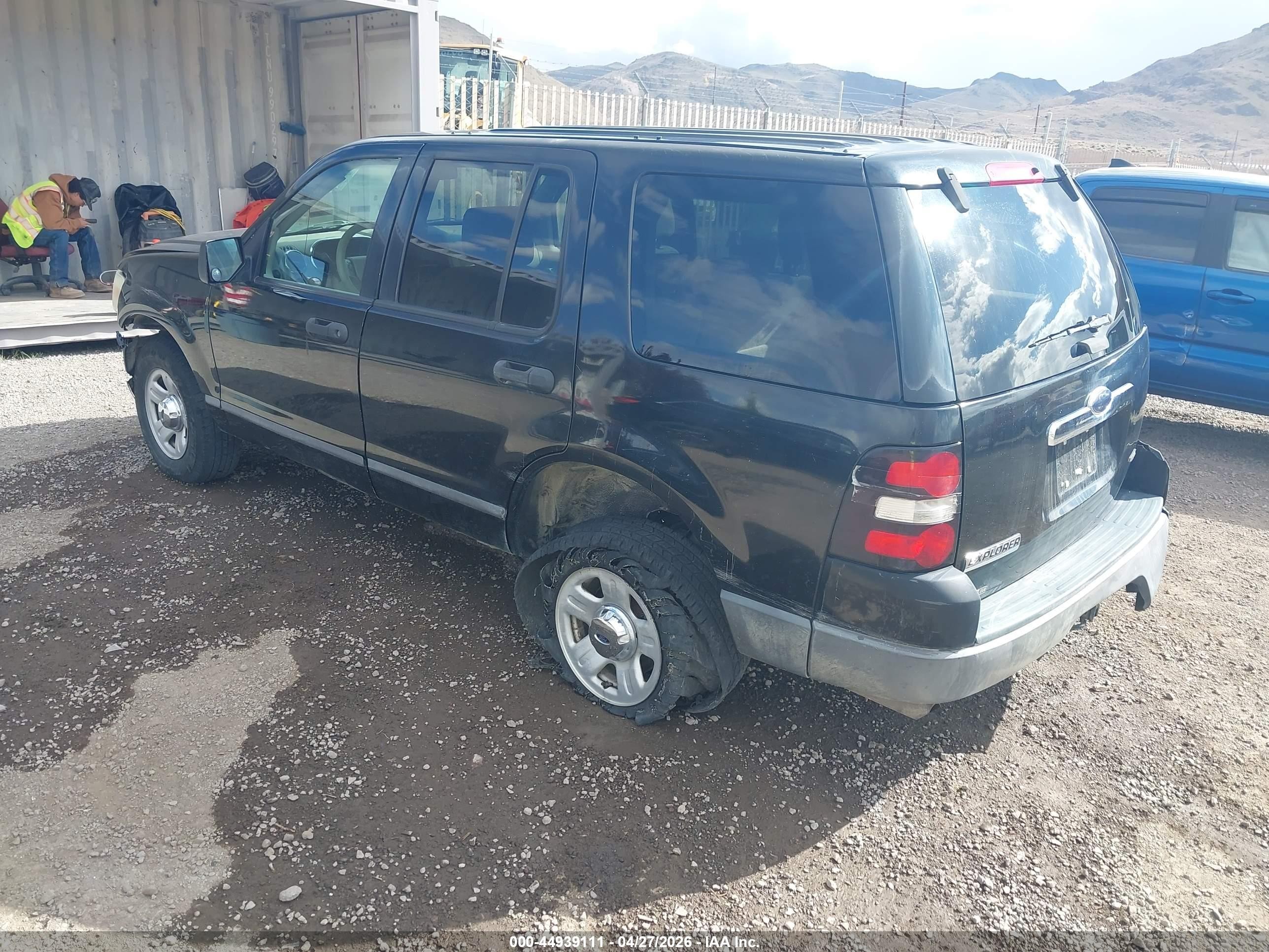 2006 Ford Explorer Xls Black vin: 1FMEU72EX6UB38234