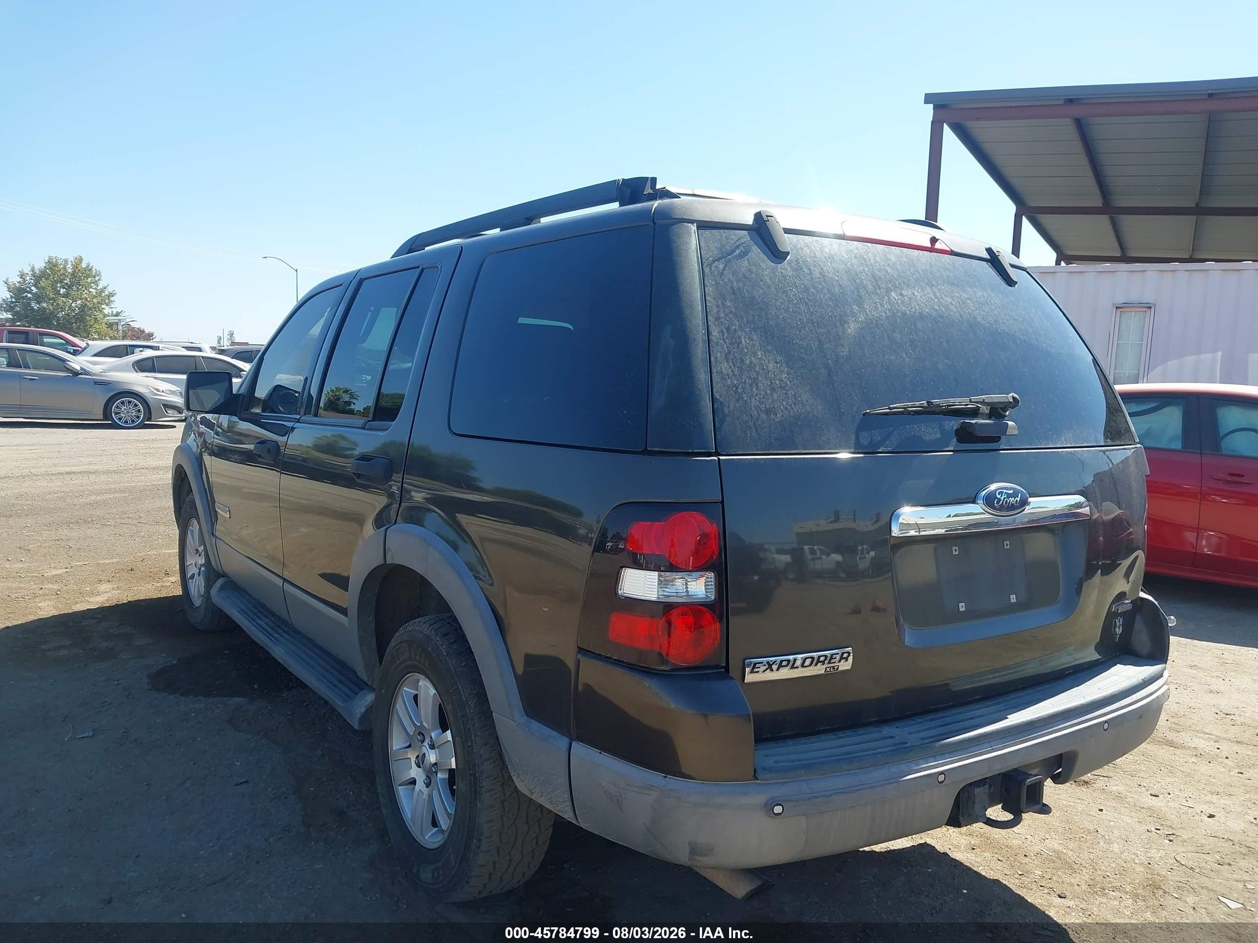 2006 Ford Explorer Xlt Dark Brown vin: 1FMEU738X6ZA20972