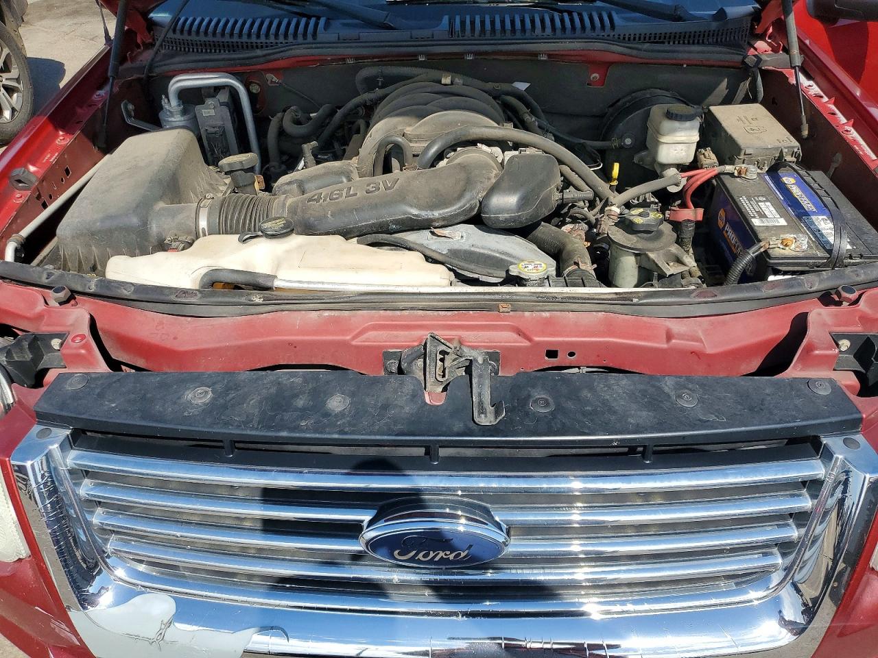 2007 Ford Explorer Xlt Red vin: 1FMEU738X7UB59241