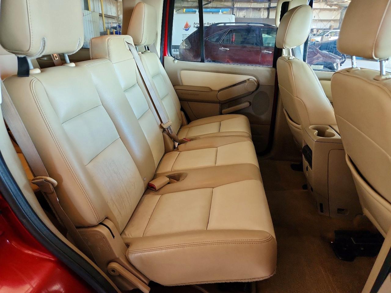 2007 Ford Explorer Xlt Burgundy vin: 1FMEU73E07UB71114