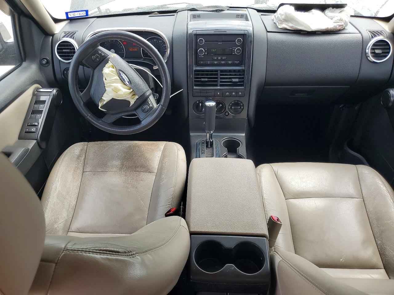 2008 Ford Explorer Xlt Gray vin: 1FMEU73E08UB11481
