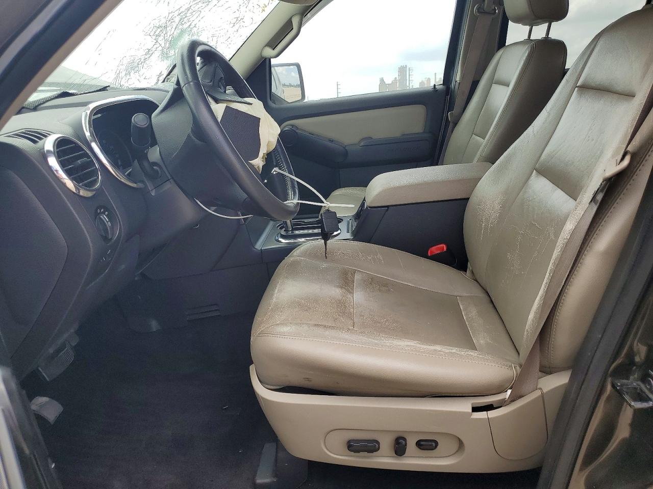 2008 Ford Explorer Xlt Gray vin: 1FMEU73E08UB11481