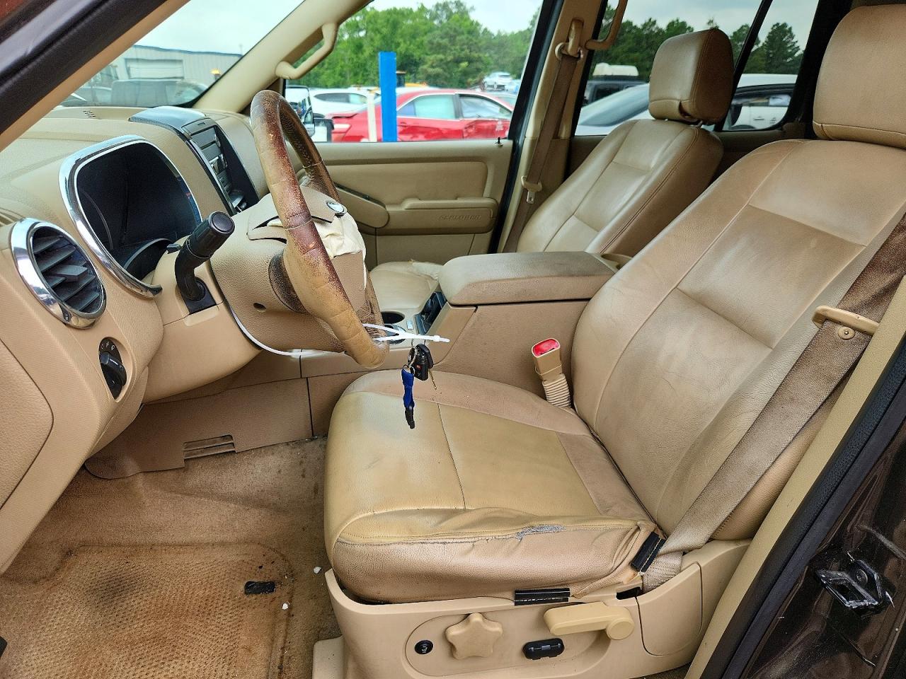 2008 Ford Explorer Xlt Коричневый vin: 1FMEU73E28UA96689