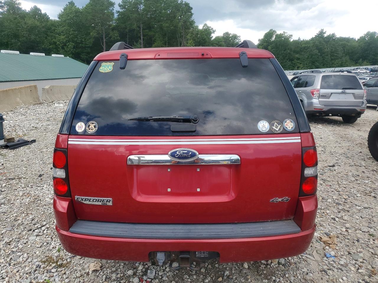 2008 Ford Explorer Xlt Red vin: 1FMEU73E28UA99639