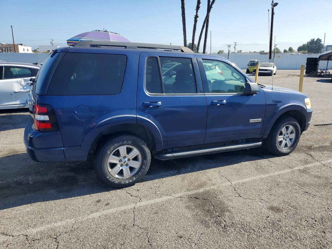 2007 Ford Explorer Xlt Blue vin: 1FMEU73E37UB55151