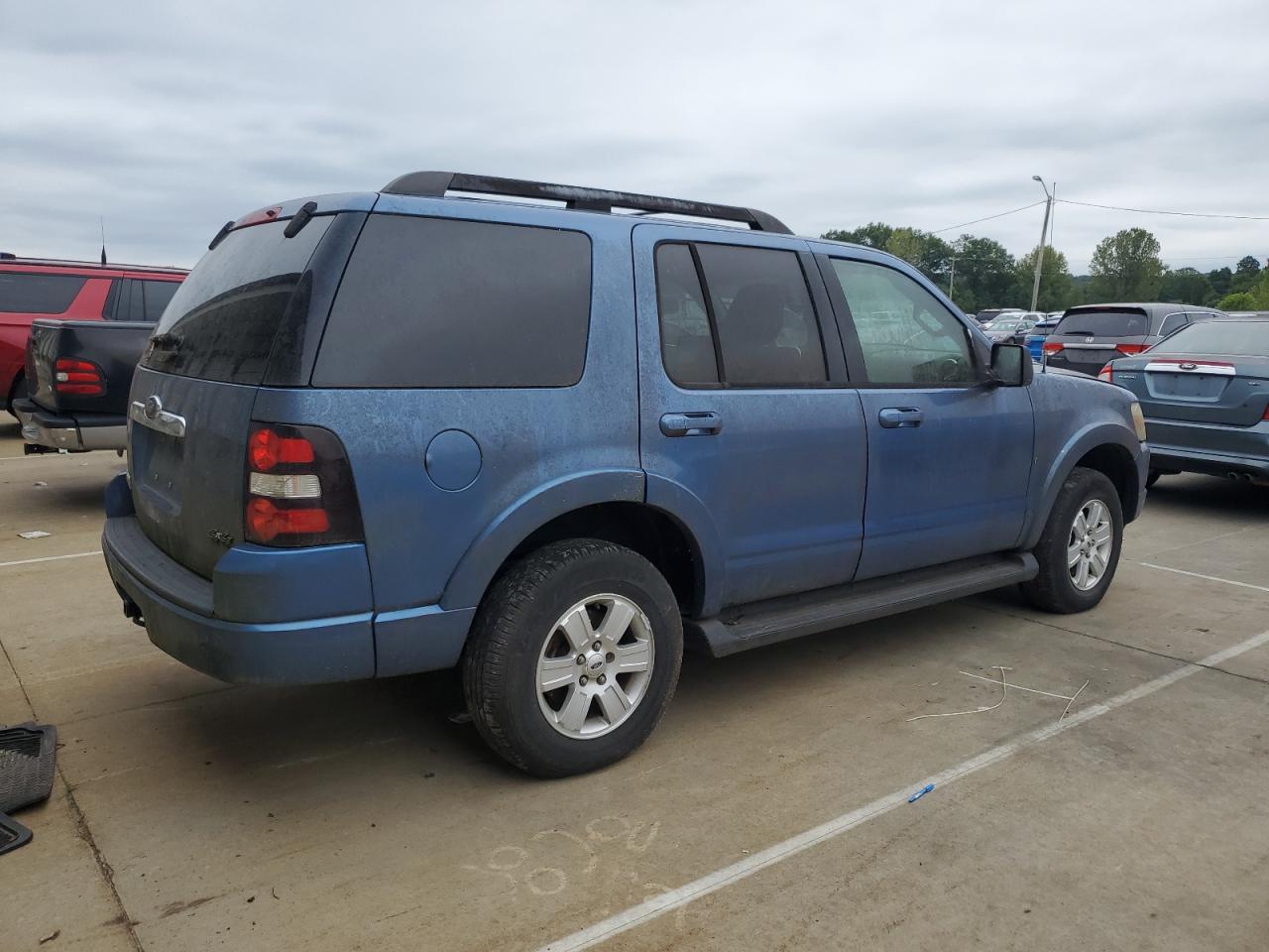 2009 Ford Explorer Xlt Синий vin: 1FMEU73E39UA15538