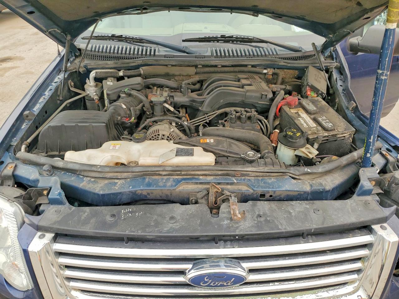 2007 Ford Explorer Xlt Blue vin: 1FMEU73E47UB30999