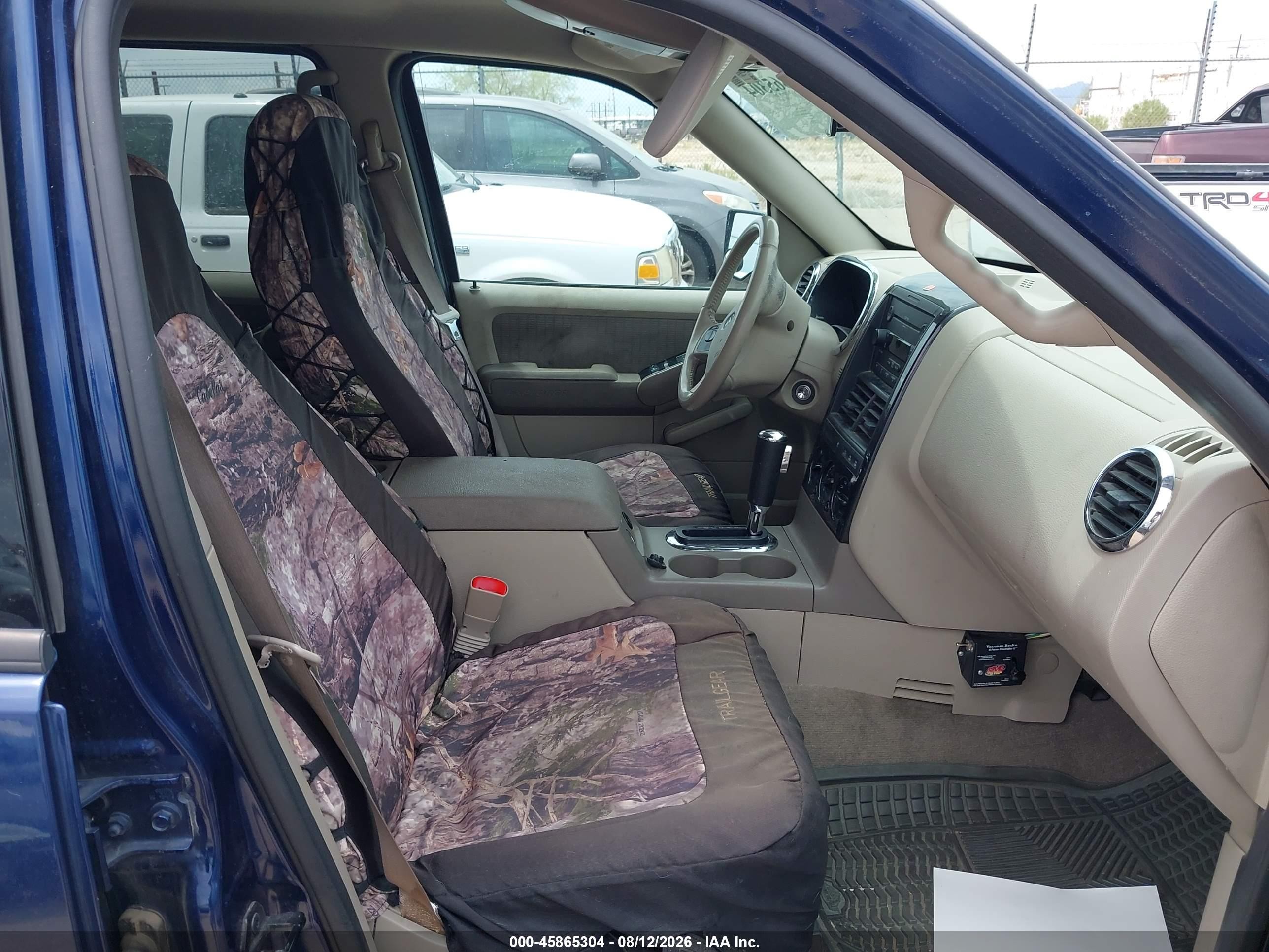 2007 Ford Explorer Xlt Blue vin: 1FMEU73E47UB77417