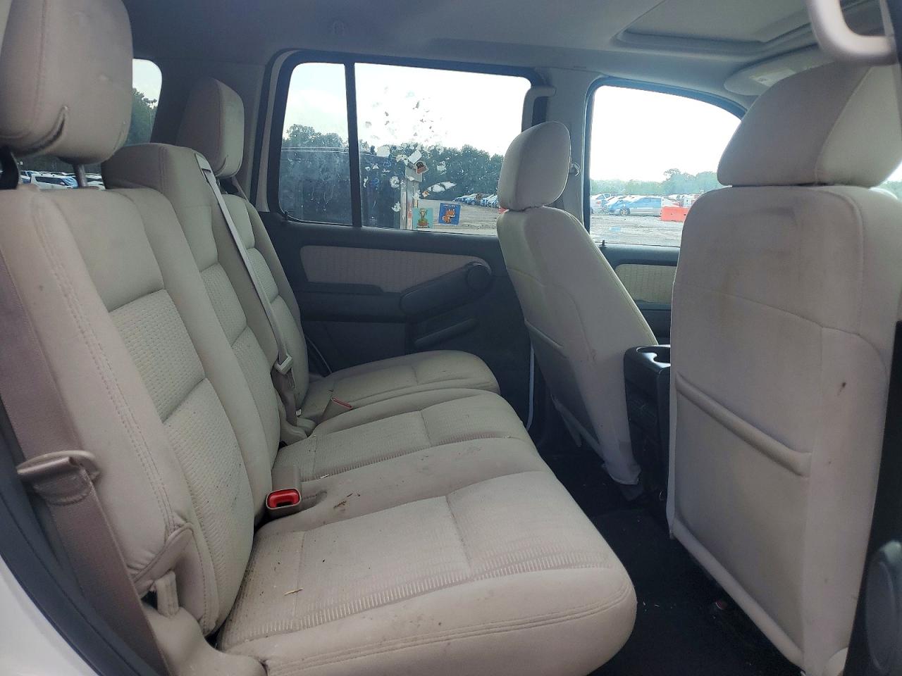 2008 Ford Explorer Xlt White vin: 1FMEU73E68UB35297