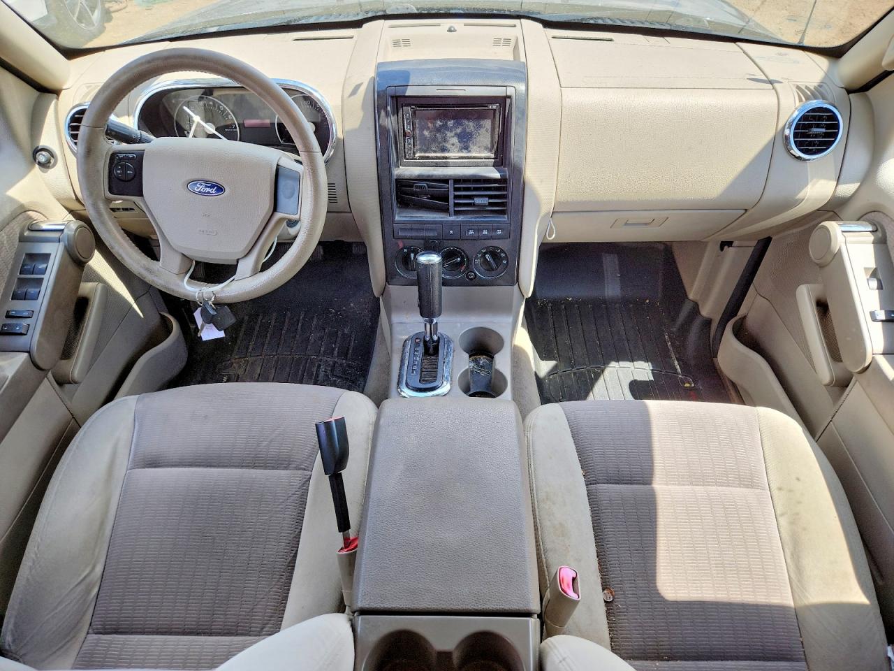 2007 Ford Explorer Xlt Серый vin: 1FMEU73E77UA77909