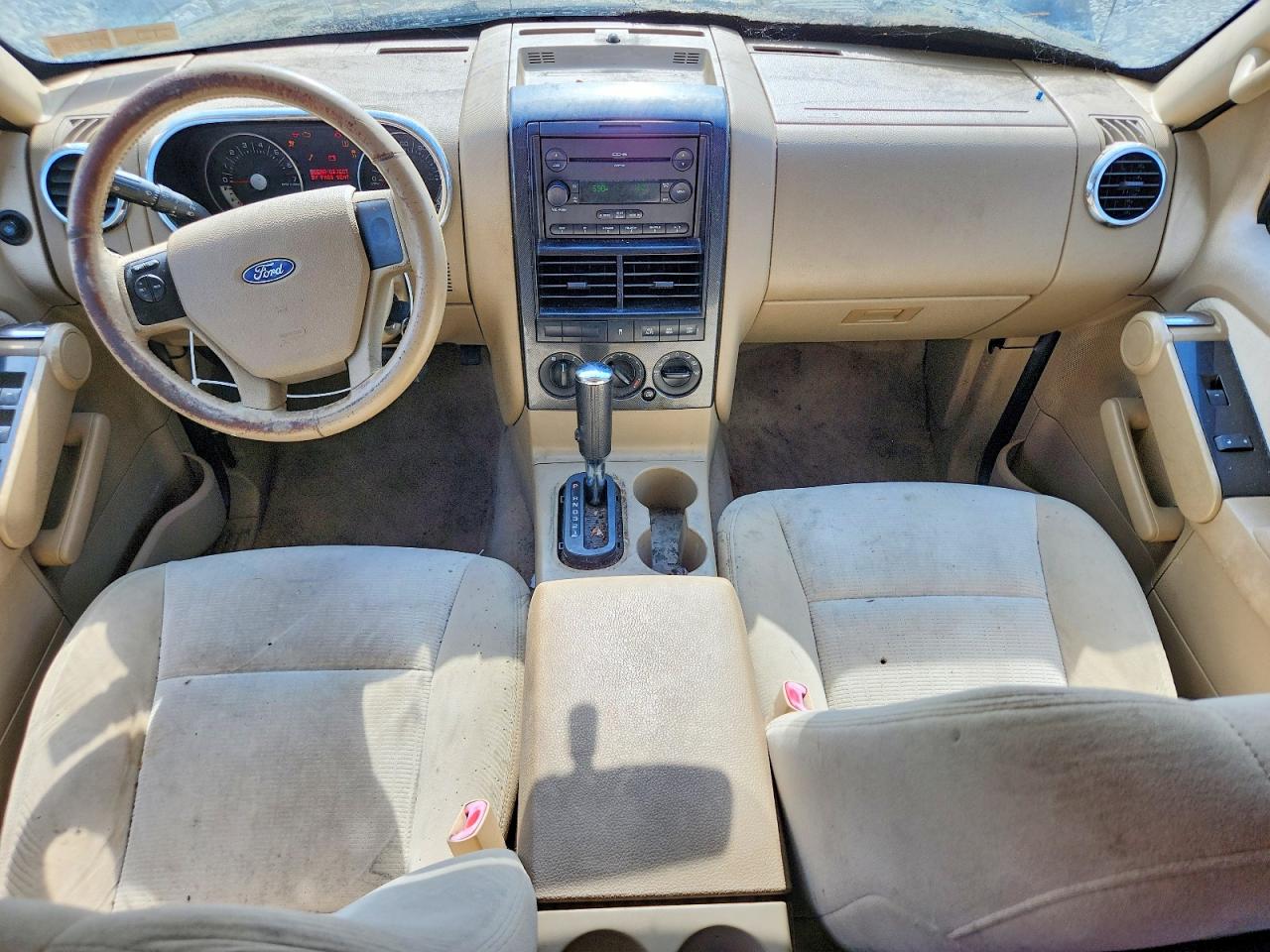 2007 Ford Explorer Xlt Gray vin: 1FMEU73E77UB82918